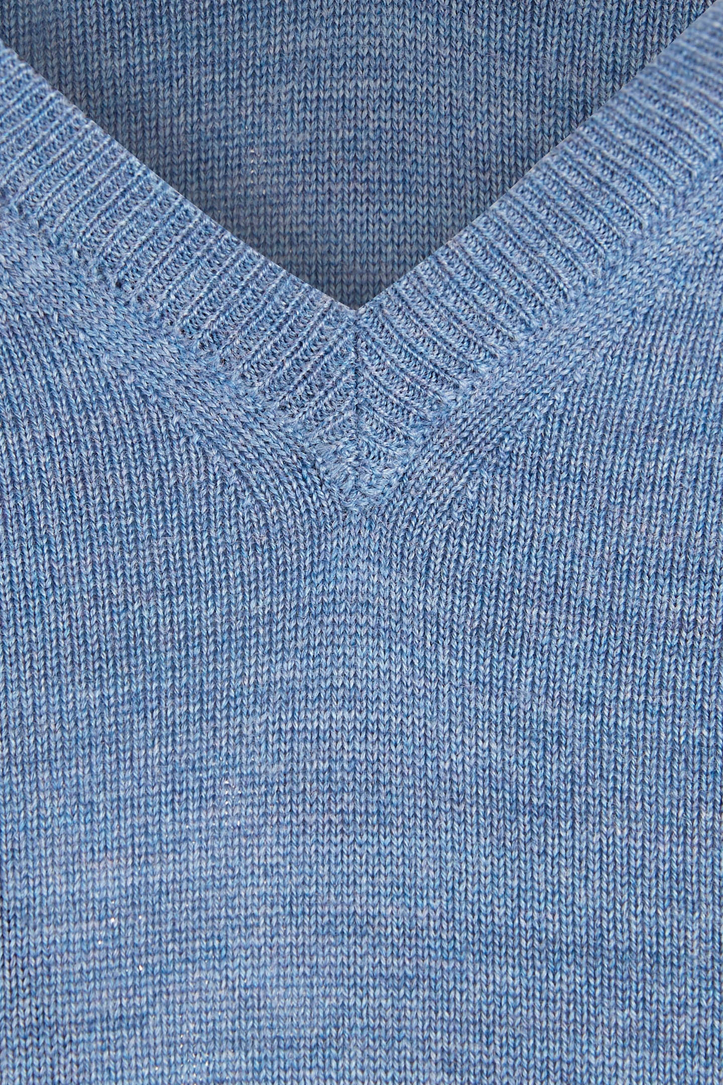 BASIC V-NECK PULLOVER LAGOON MIX 4