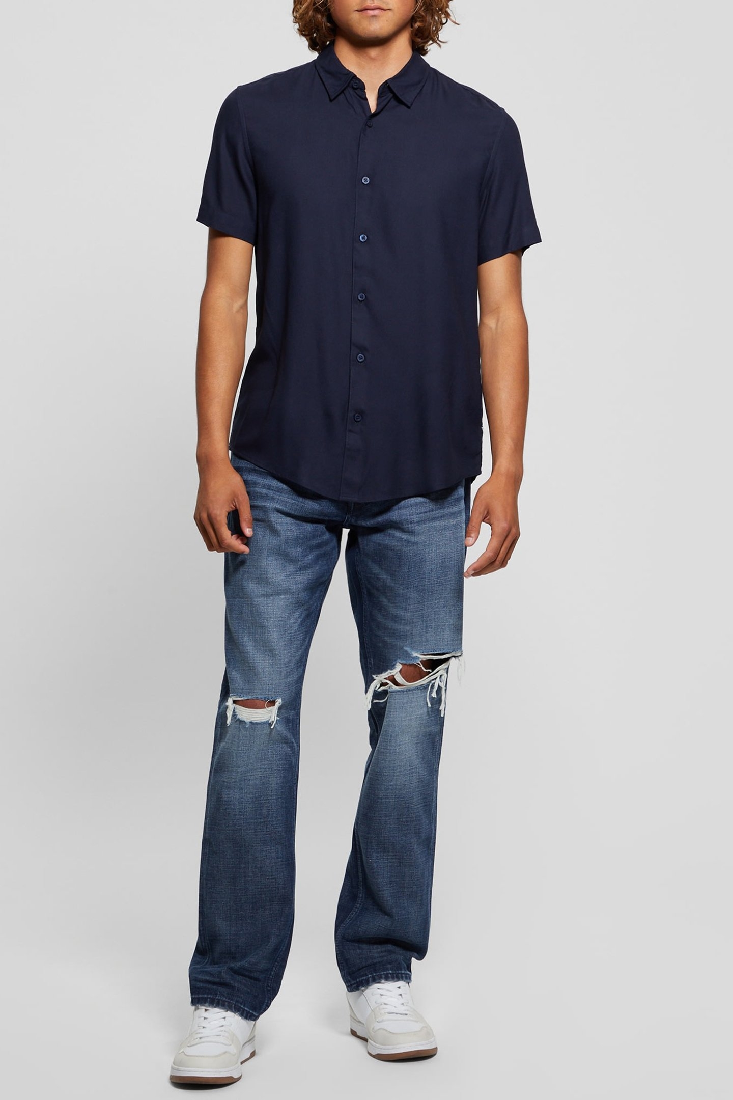 SS ECO RAYON SOLID S SMART BLUE 3