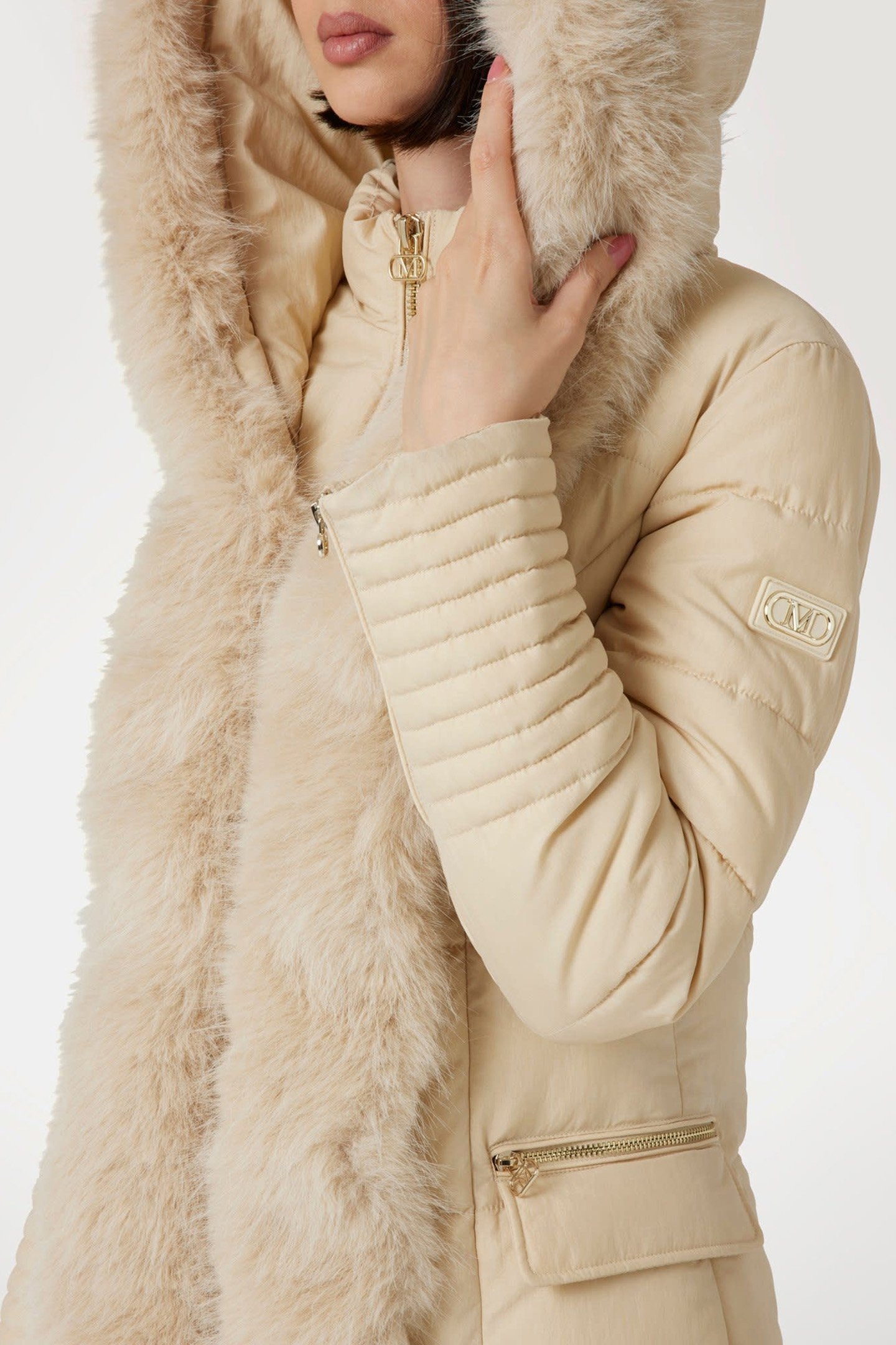 ZOE PUFFER LONG JACK CALM SANDS MULTI 6