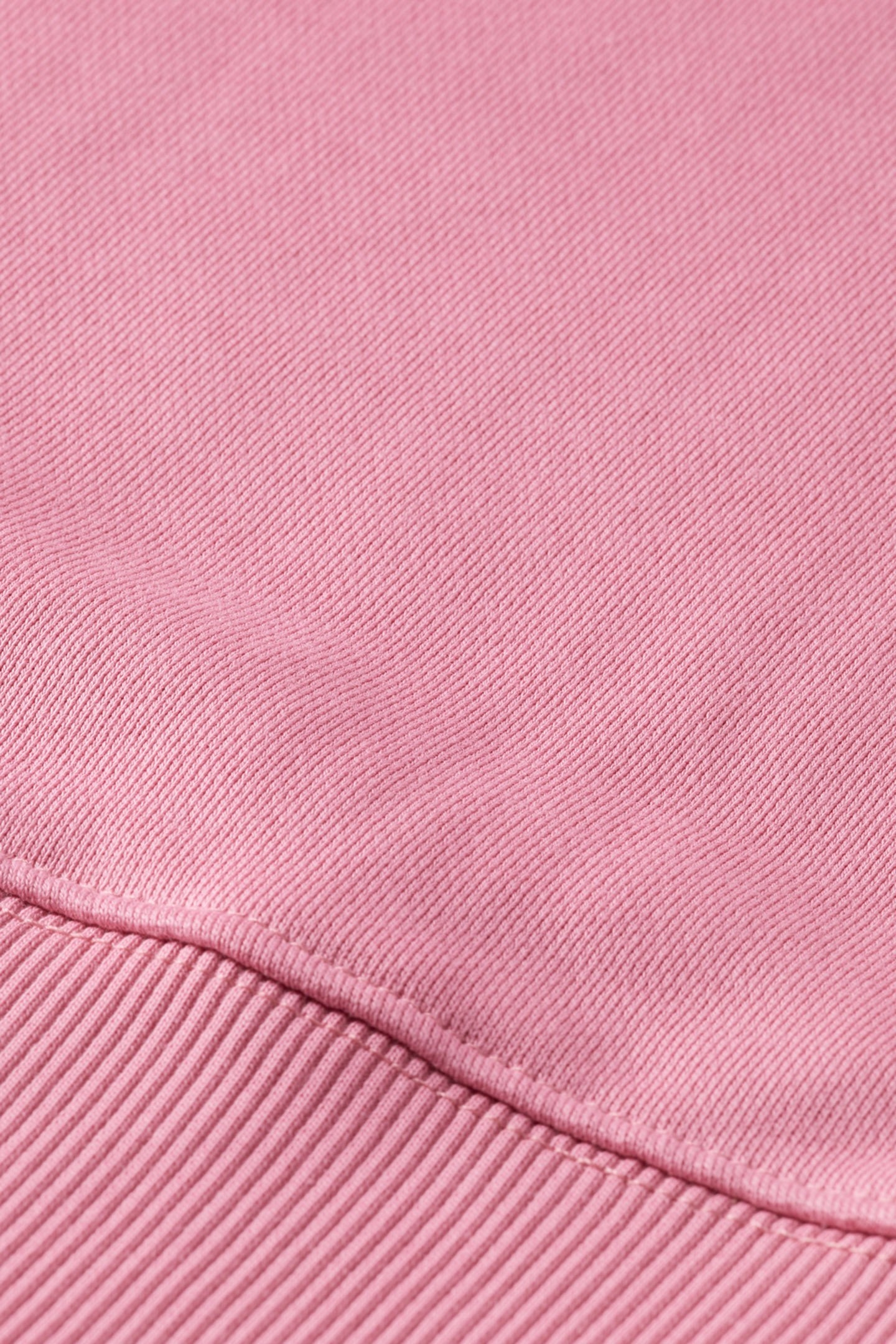 ESSENTIAL BADGE CREW SWEAT POETRY PINK 3