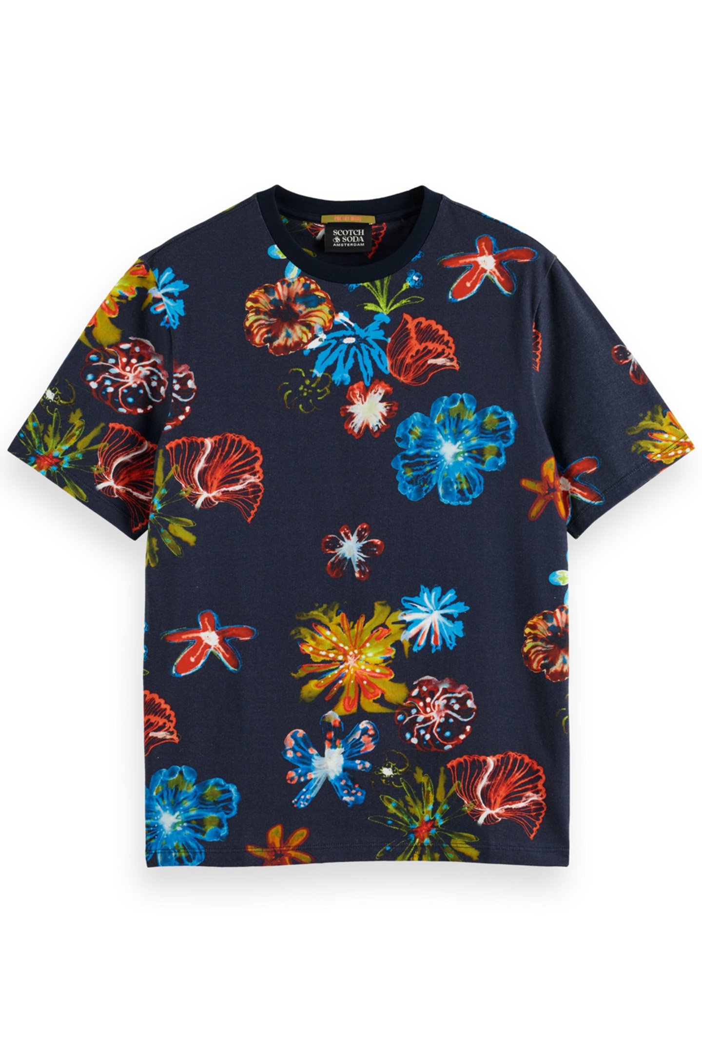 AOP T-SHIRT NIGHT FLOWER AOP 4