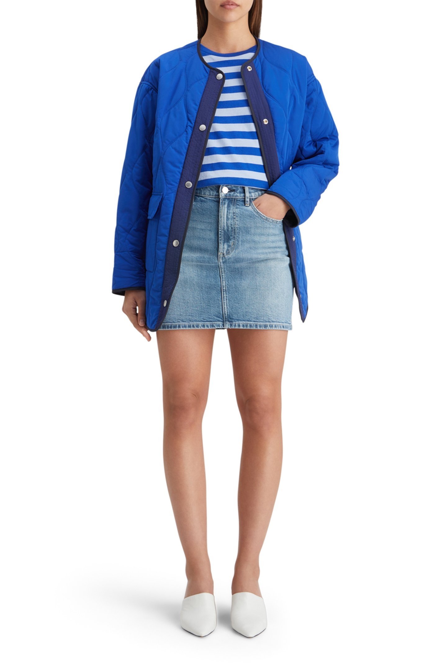 EASY 5 POCKET DENIM SKIRT - DREAMCATCHER DREAMCATCHER 3