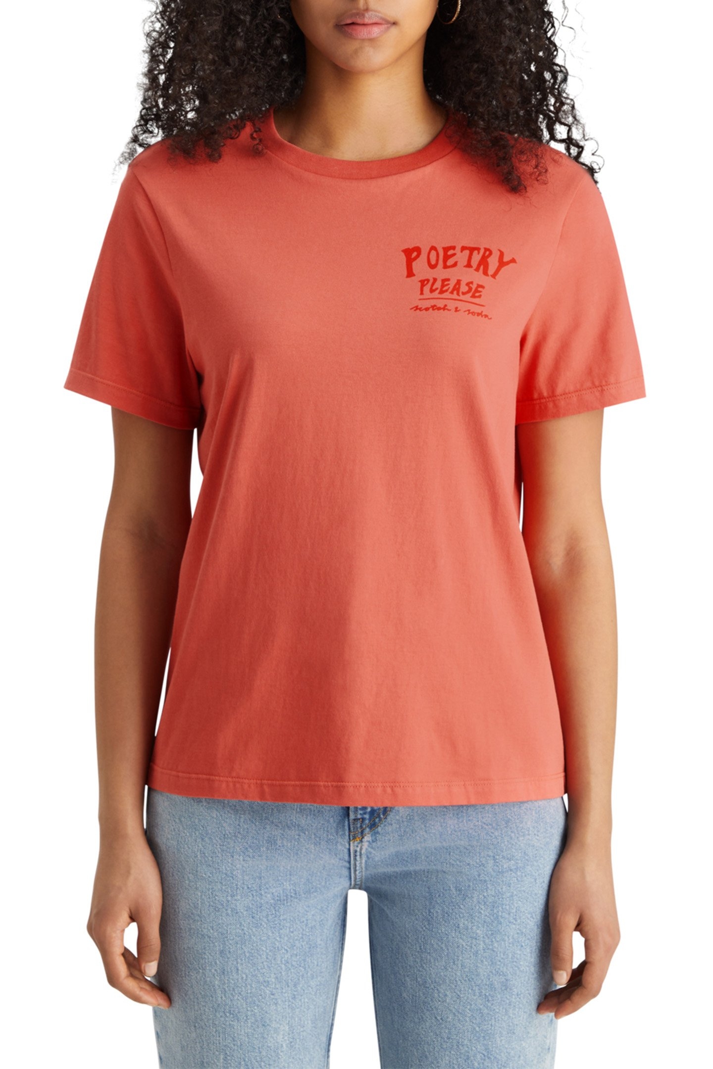 REGULAR FIT T-SHIRT WITH SMALL CHEST ARTWORK NEGRONI 1