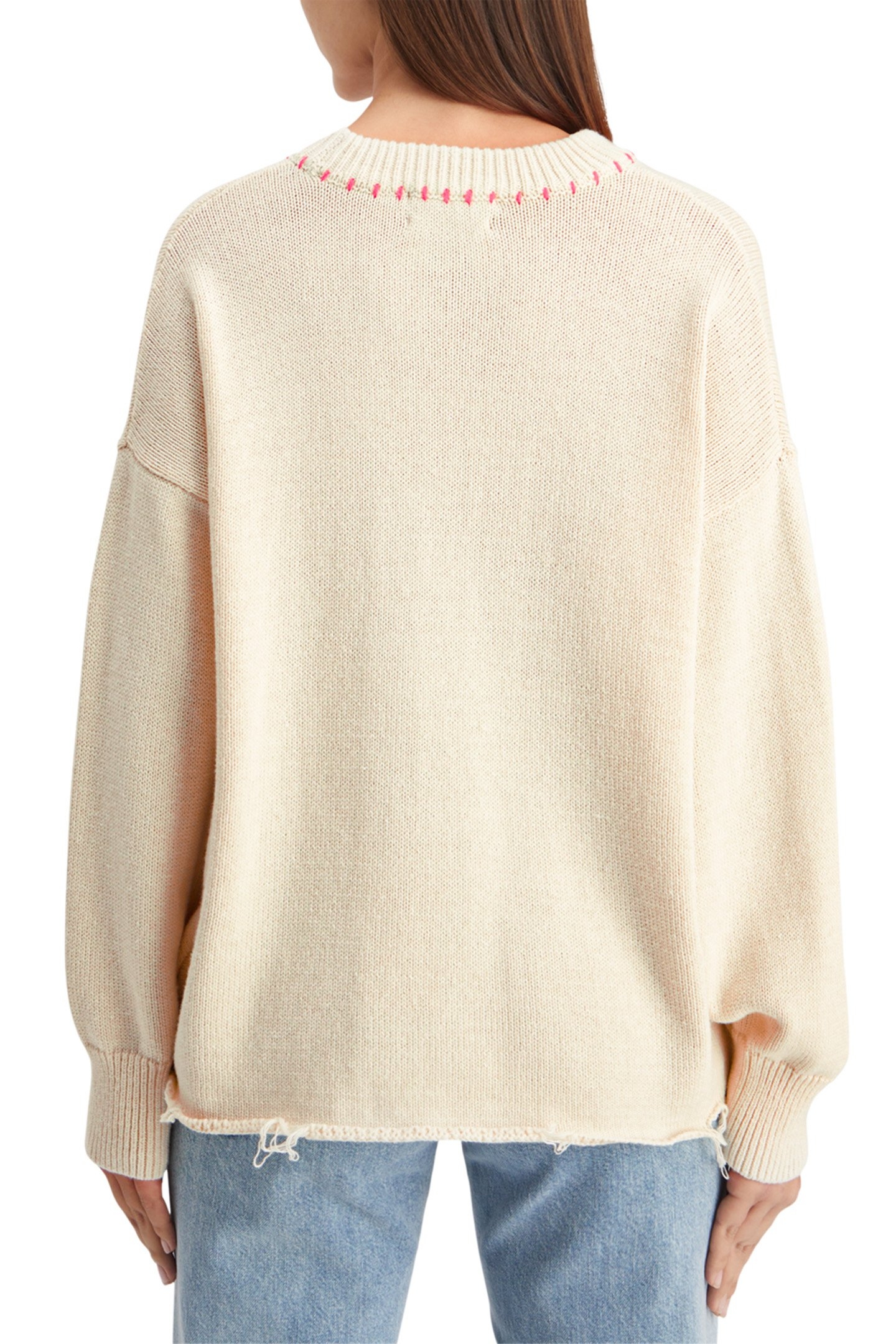 VARSITY OVERSIZED PULLOVER SOFT ICE 2