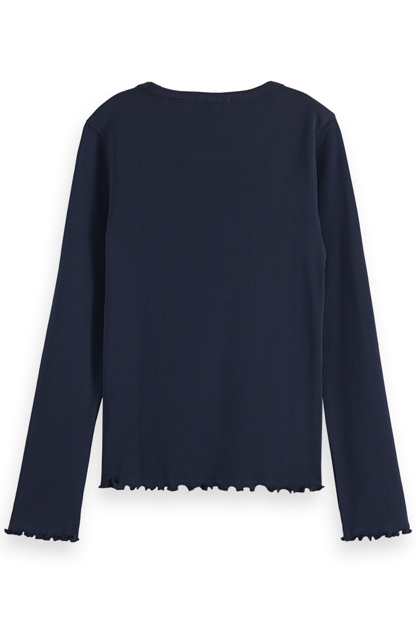 GIRL FREE MIND LONG SLEEVE RIB T-SHIRT NIGHT 2