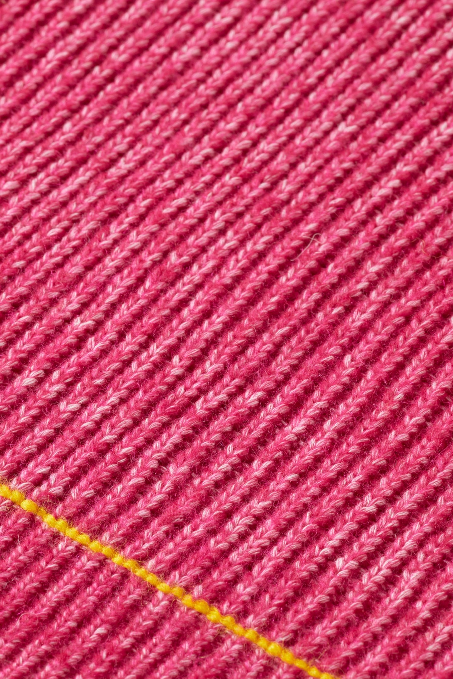 GIRL COTTON TRIPLE YARN V-NECK VEST BOHEMIAN PINK 3