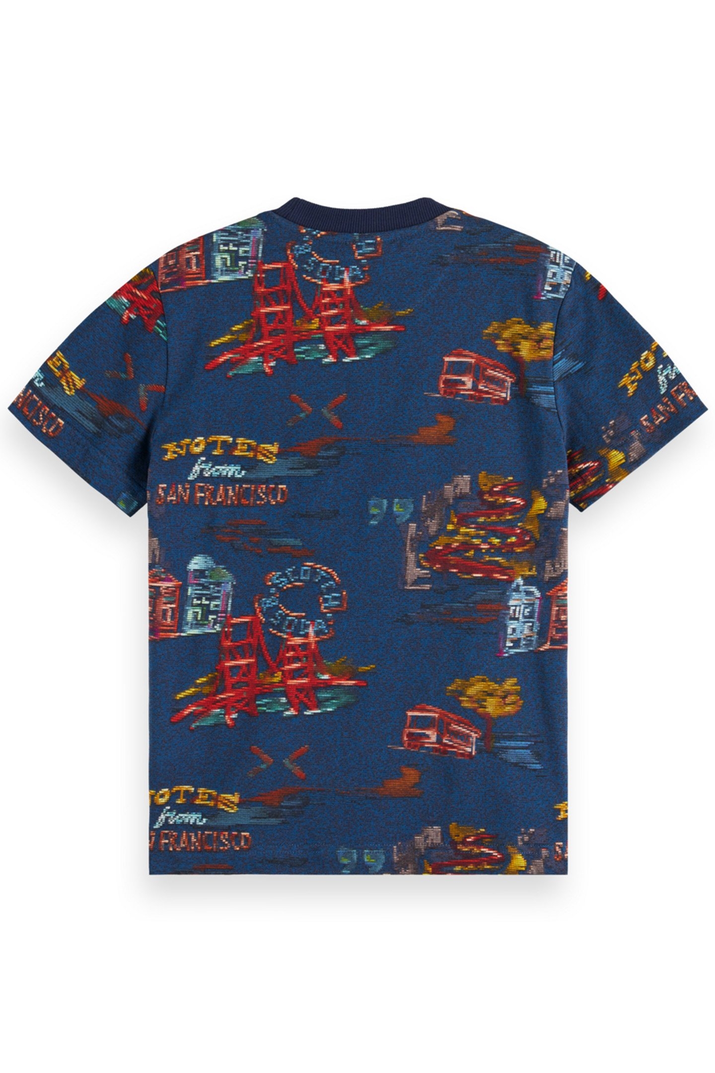 BOY RELAXED-FIT ALLOVER PRINTED T-SHIRT TRAVEL NOTES 2
