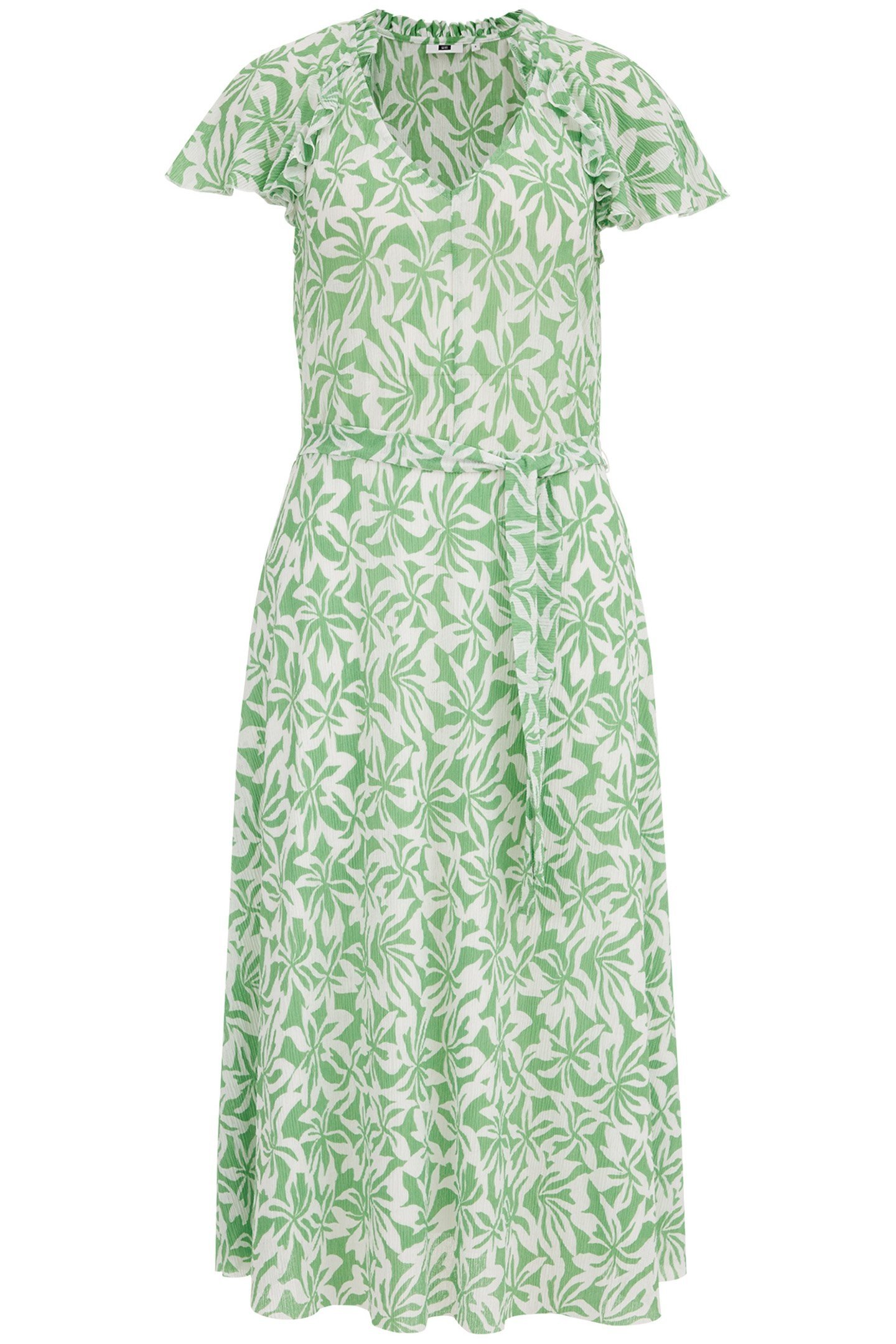 DRESS MIDI GREEN 3