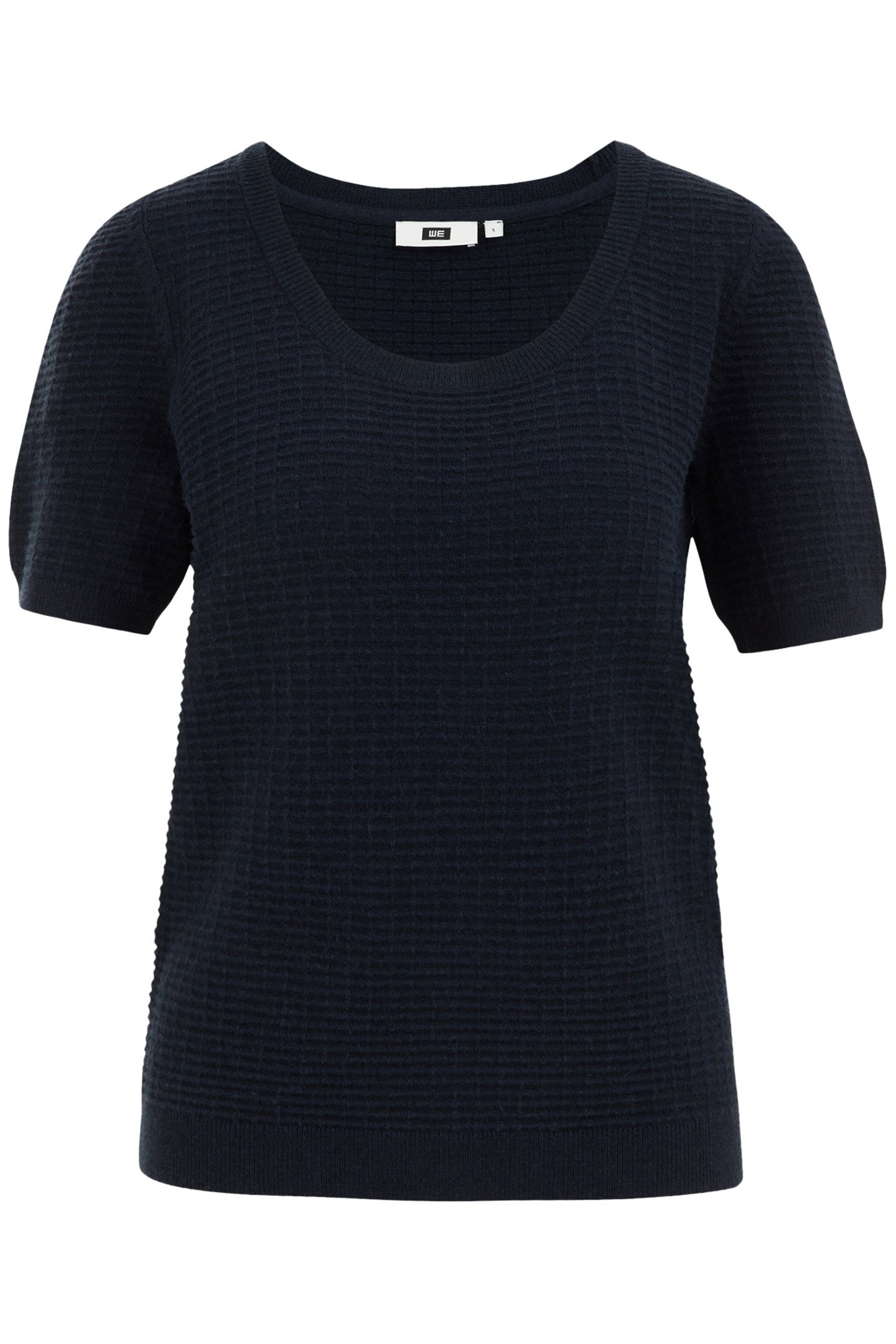 KNITTED PULLOVER NAVY BLUE 4