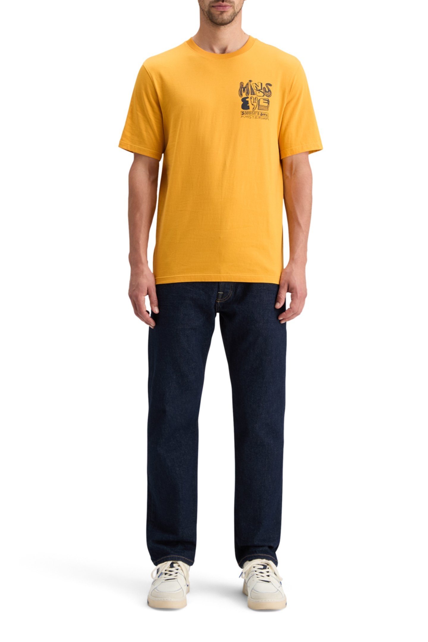 CHEST ARTWORK T-SHIRT YELLOW CAB 3