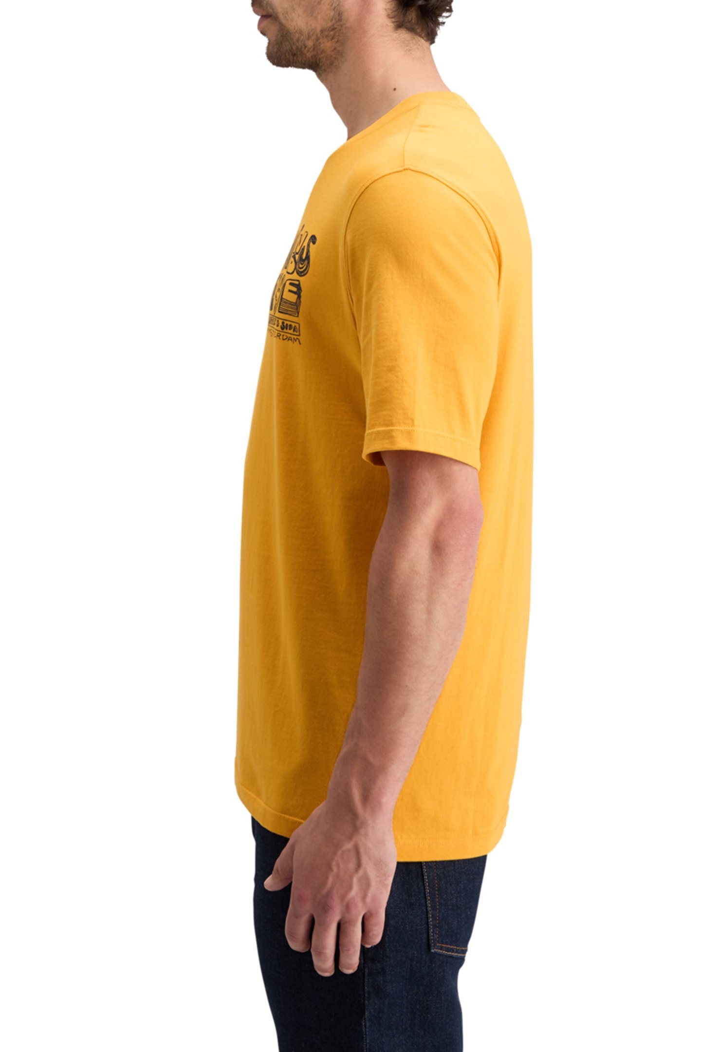 CHEST ARTWORK T-SHIRT YELLOW CAB 7