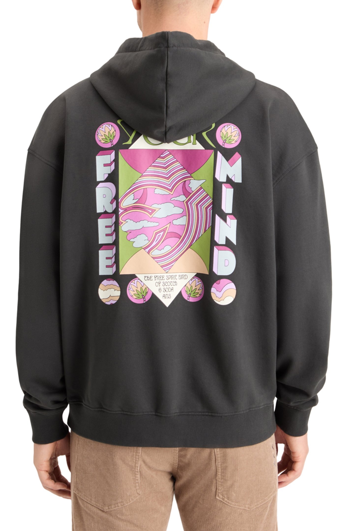 LOOSE FIT BACK ARTWORK HOODIE VINYL 2