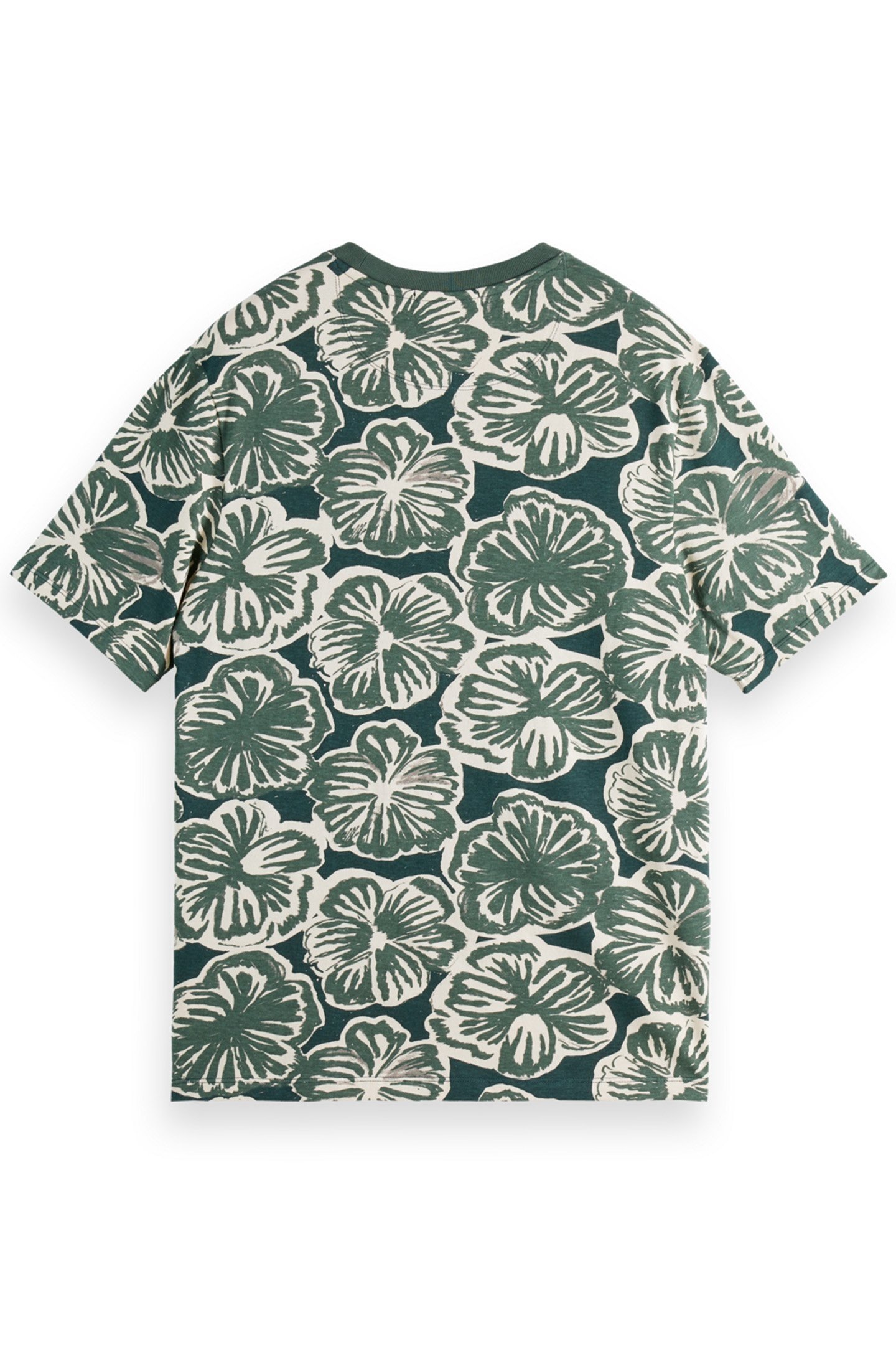 BIG ALL OVER PRINT T-SHIRT SAN FRAN FLOWER 5