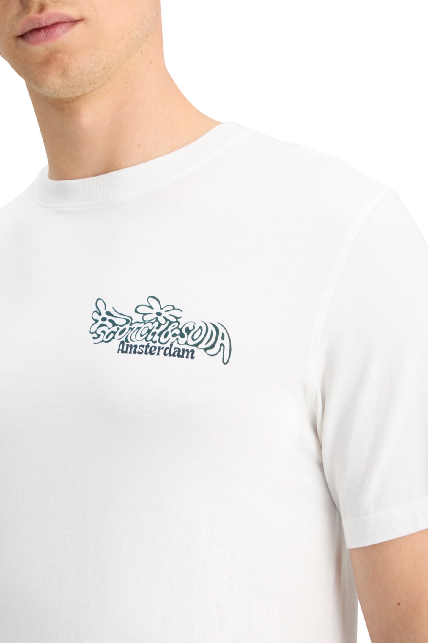 REGULAR FIT FRONT BACK ARTWORK T-SHIRT WHITE 6