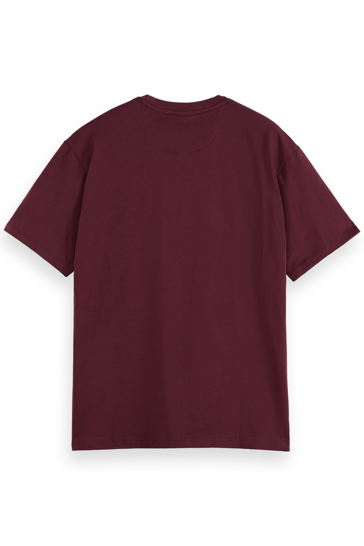 ESSENTIAL REGULAR FIT LOGO T-SHIRT DARK GRAPE 5