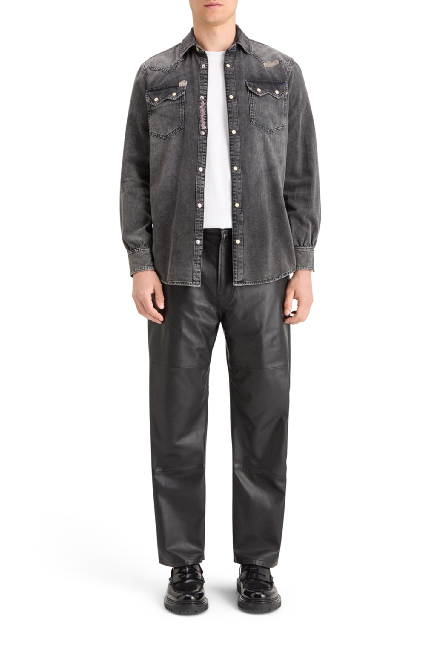 JOE JONAS X SCOTCH SODA WESTERN SHIRT - VINTAGE BLACK 3