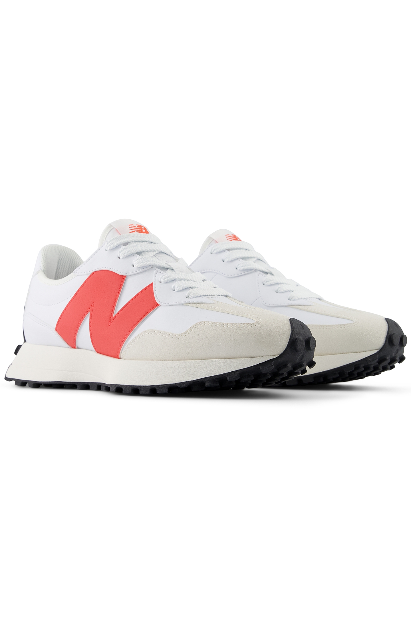 U327SKA SNEAKERS IN WHITE & RED 2