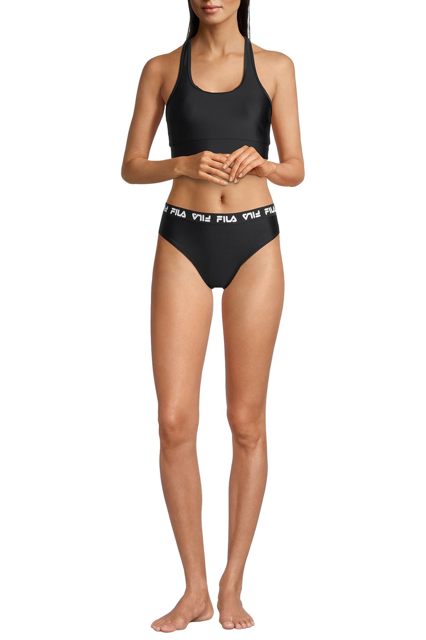 SORANO RACER BACK BIKINI BLACK 2