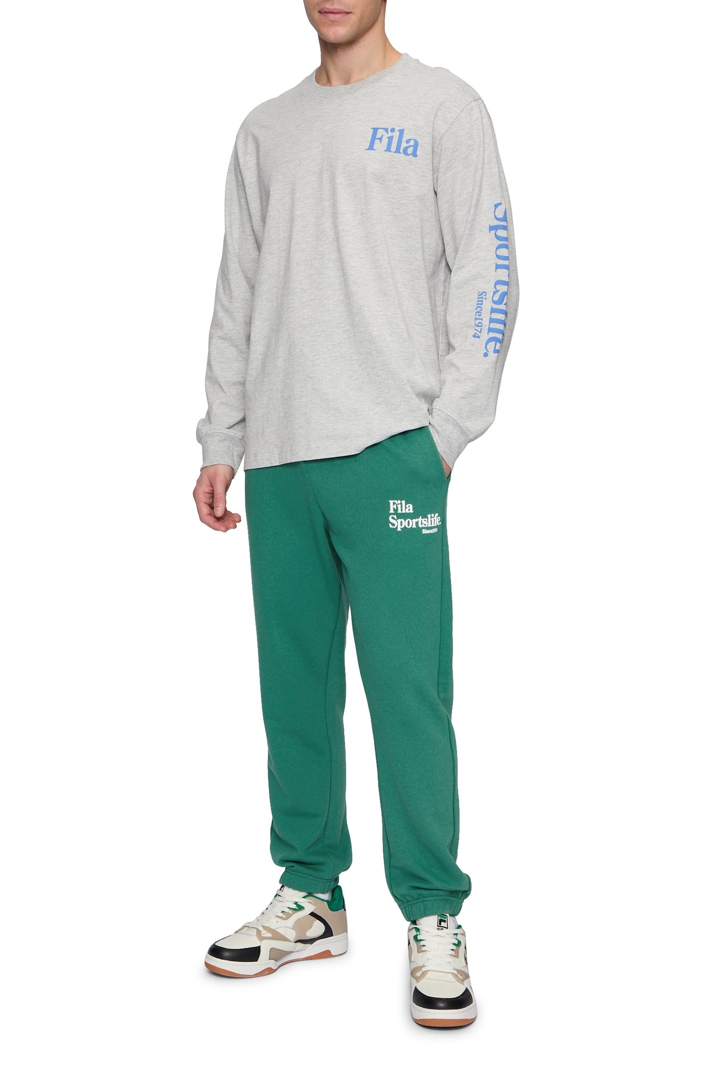 LESGES LOOSE SWEAT PANTS FIR 3