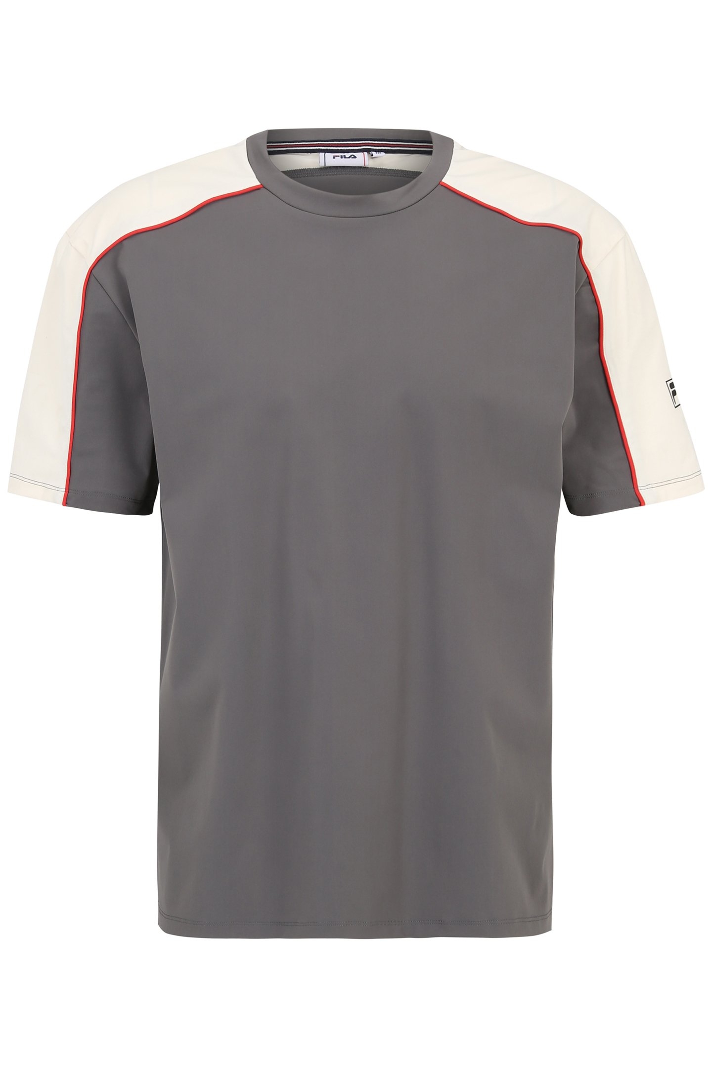 LEKEL LOOSE TEE CASTLEROCK-ANTIQUE WHITE 1