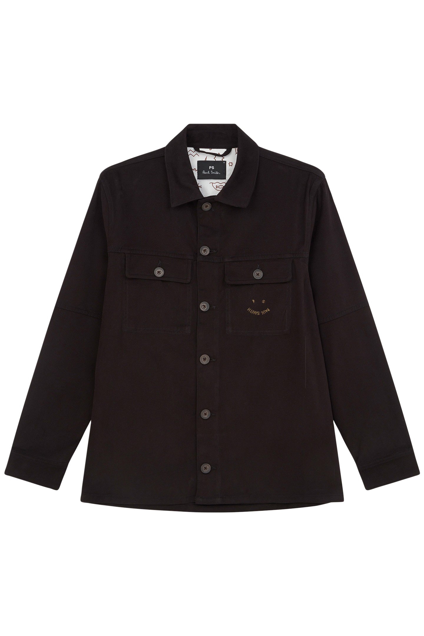 MENS OVER SHIRT BLACK 4