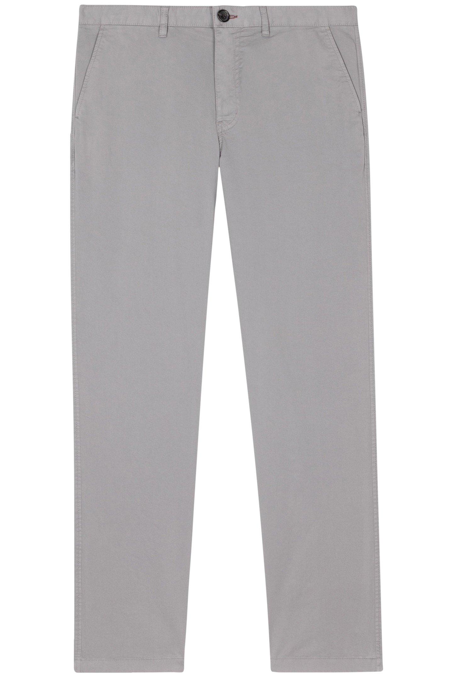 MENS TAPERED FIT STITCHED CHINO ANTHRACITE 4