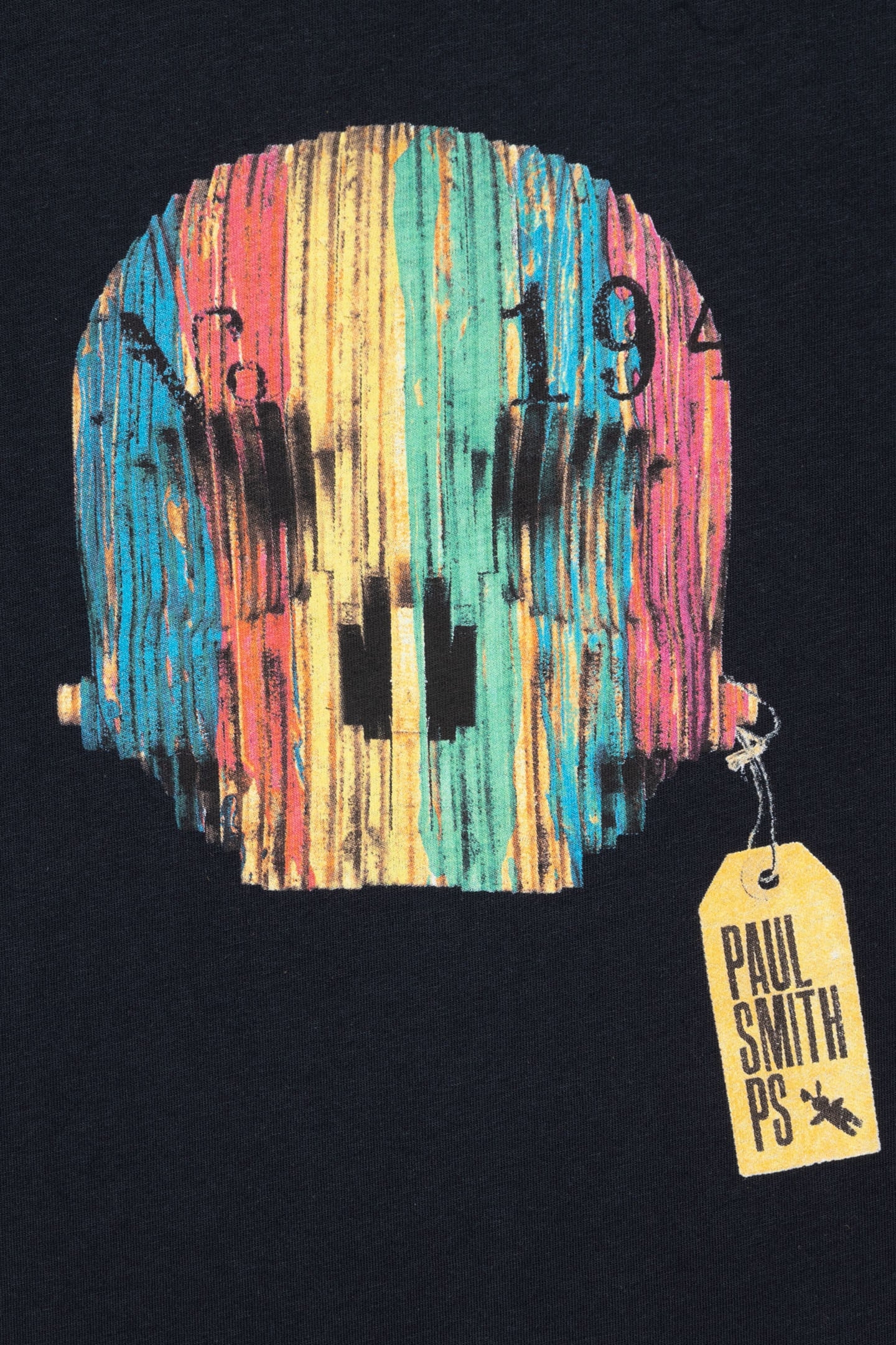 REG FIT TSHIRT ODEN SKULL VERY DARK NAVY 5