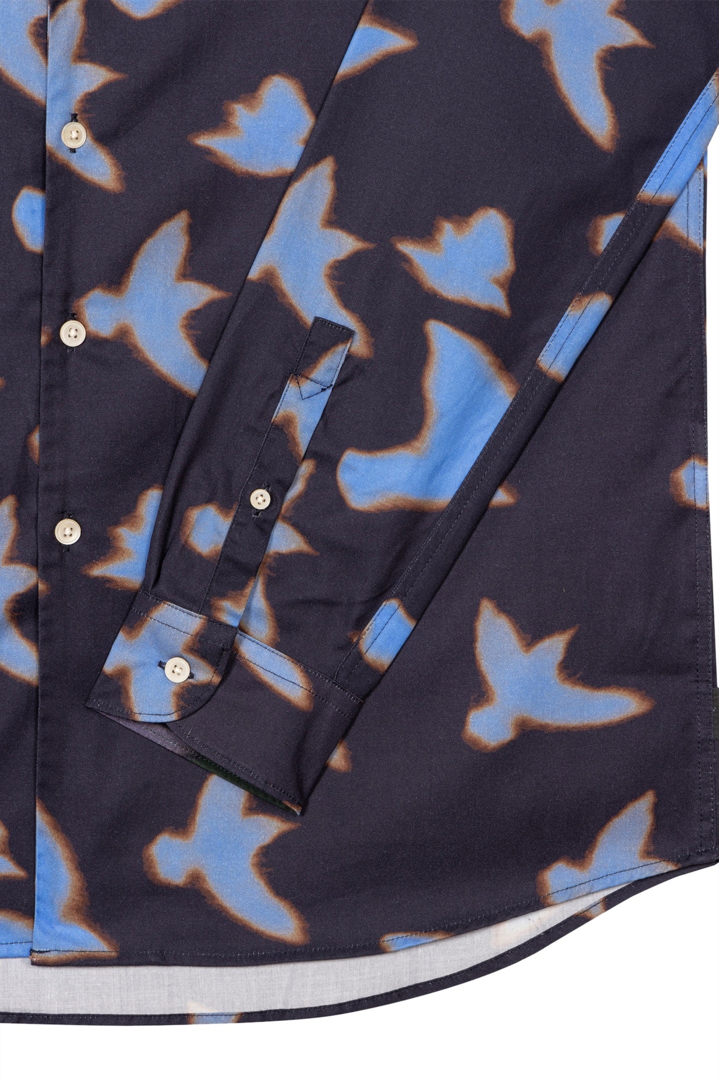 MENS LS REGULAR FIT SHIRT VERY DARK NAVY 5