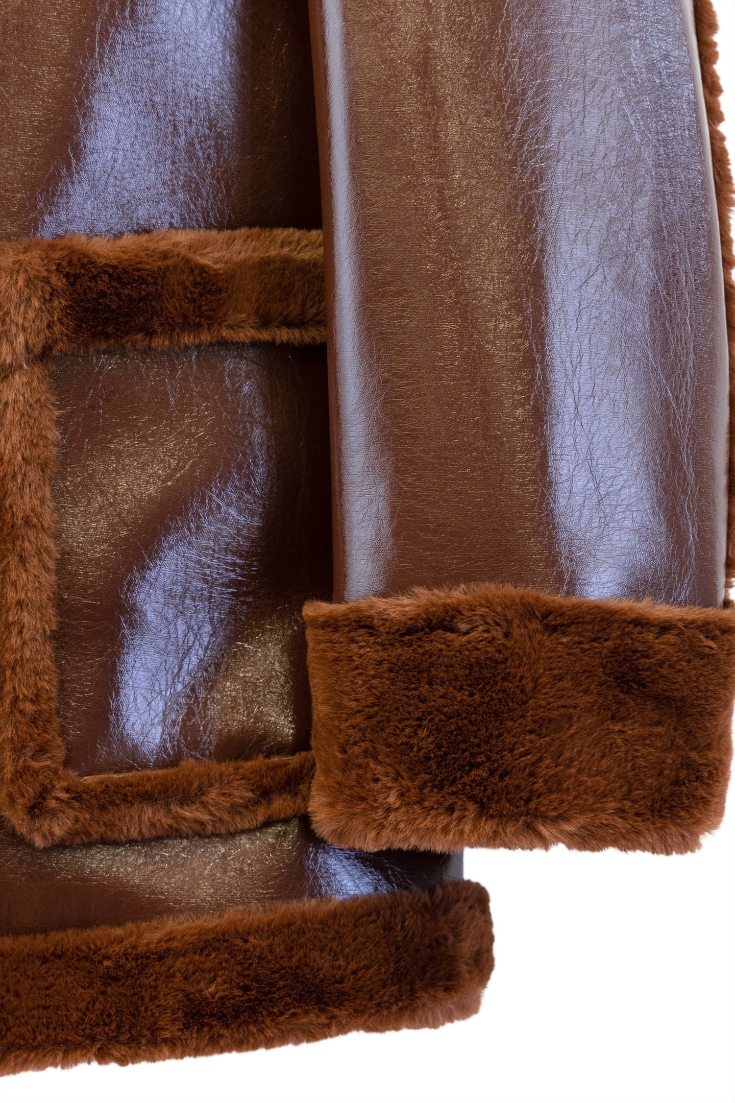 WOMENS JACKET DARK BROWN 2