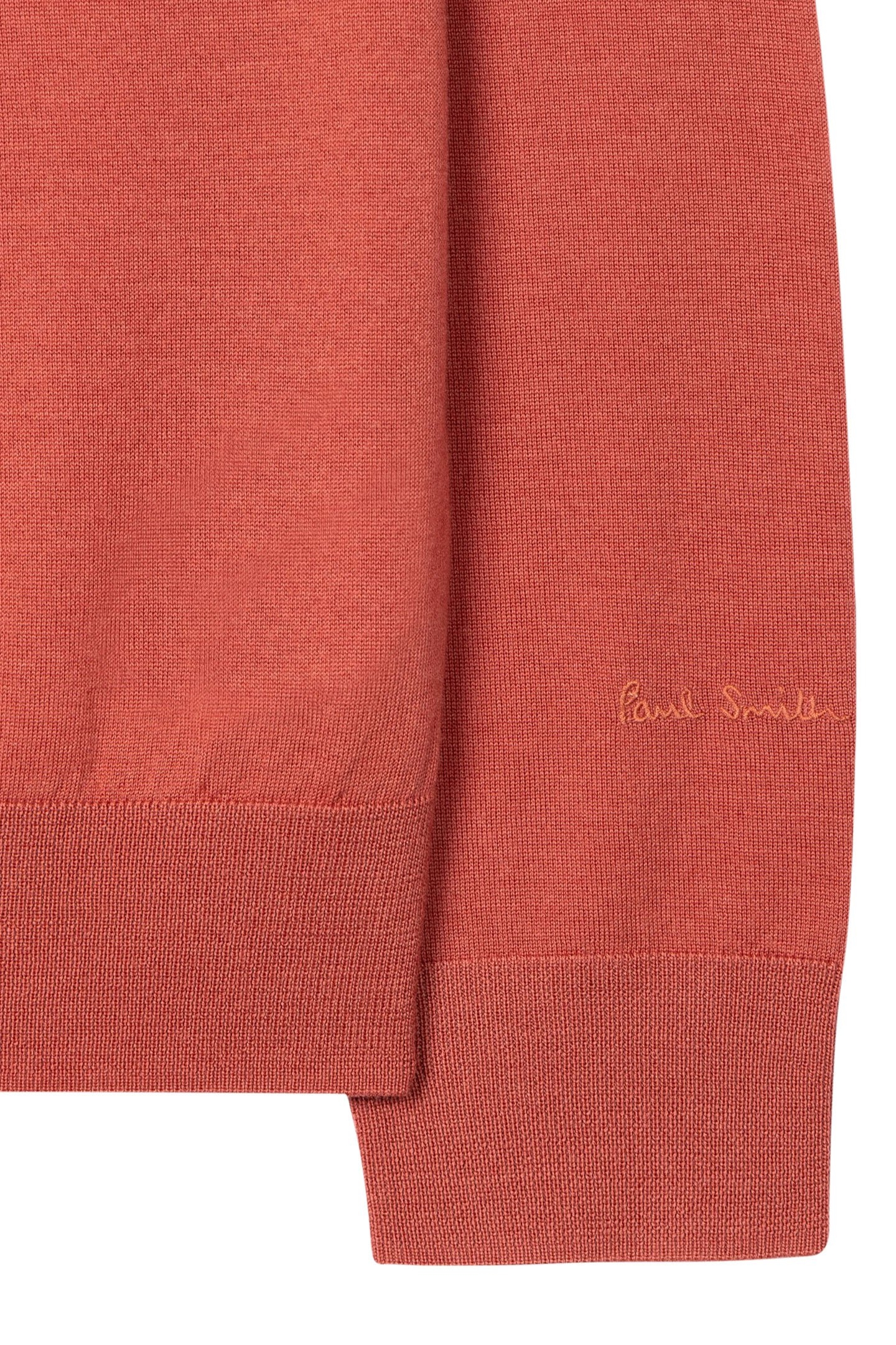 SWEATER CREW NECK CORAL RED 2