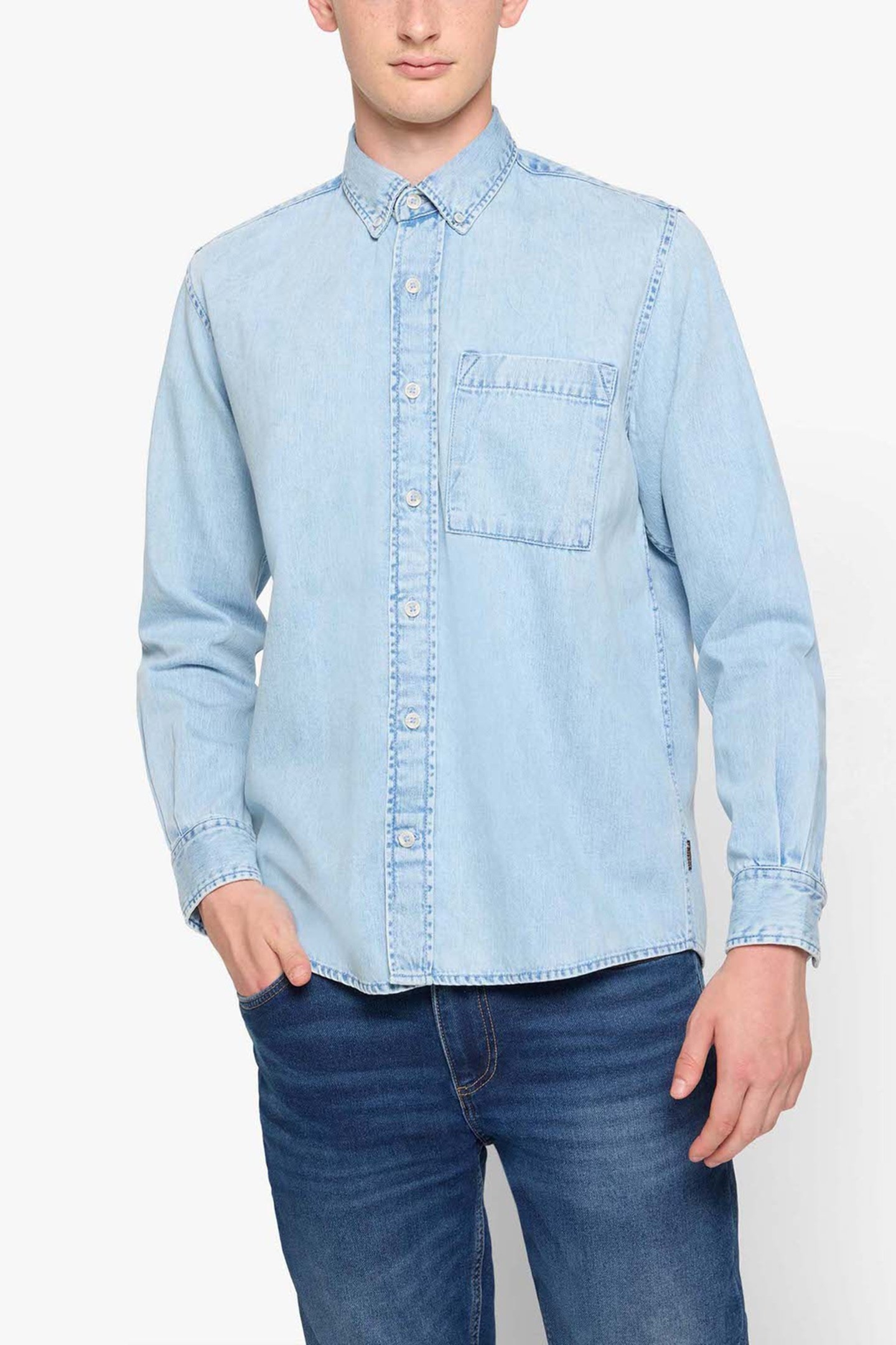 PERSI DENIM BLUE LIGHT CHAMBRAIS 1