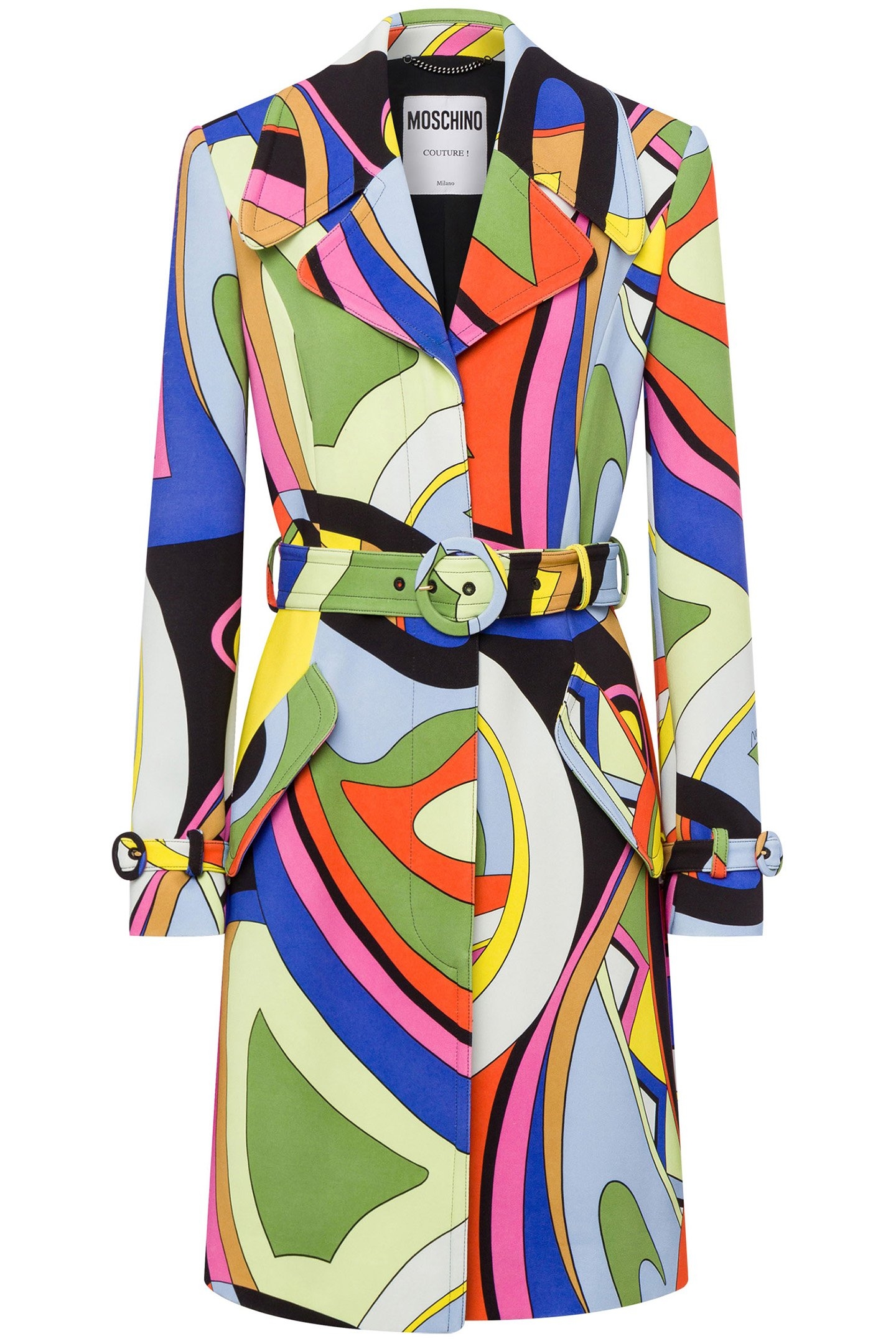 MULTICOLOR PRINT CADY COAT MULTICOLOUR 3