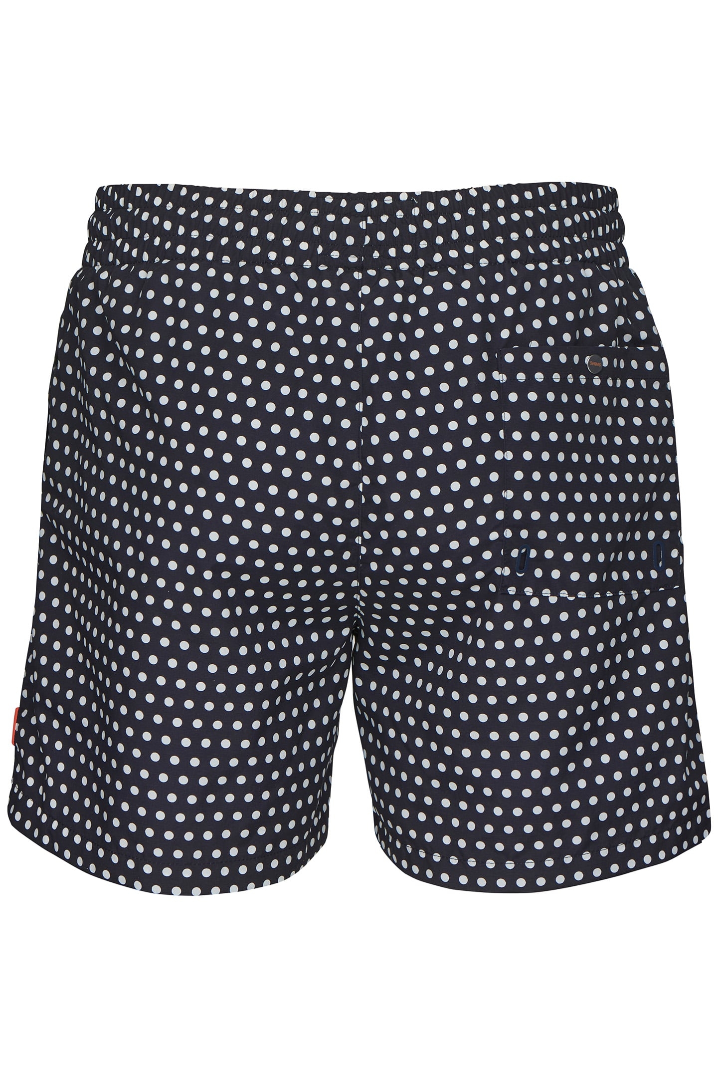 THE PRINTED SWIM SHORTS NAVY/WHITE DOTS 2