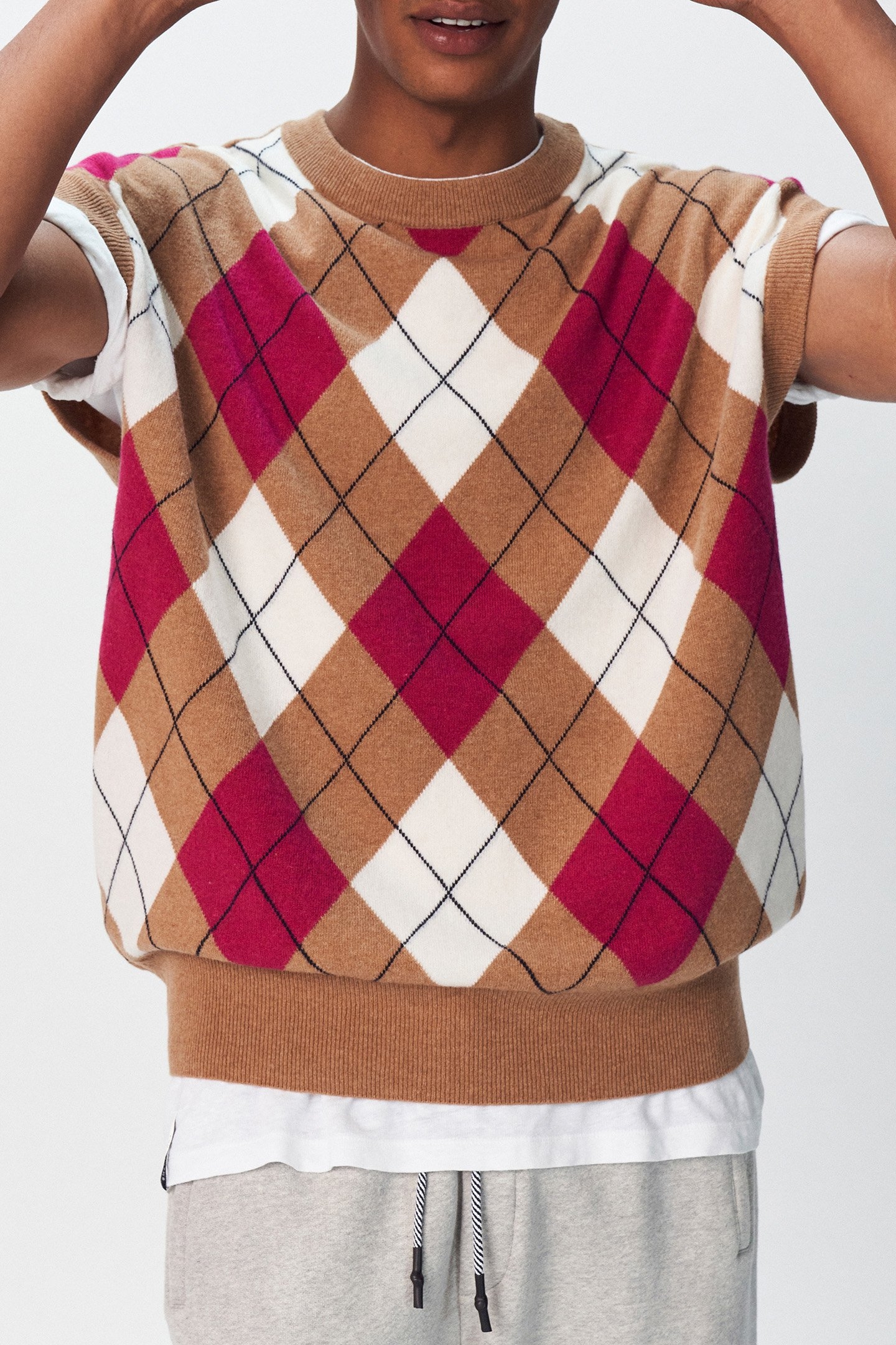 PARKER KNIT SPENCER CAMEL 1