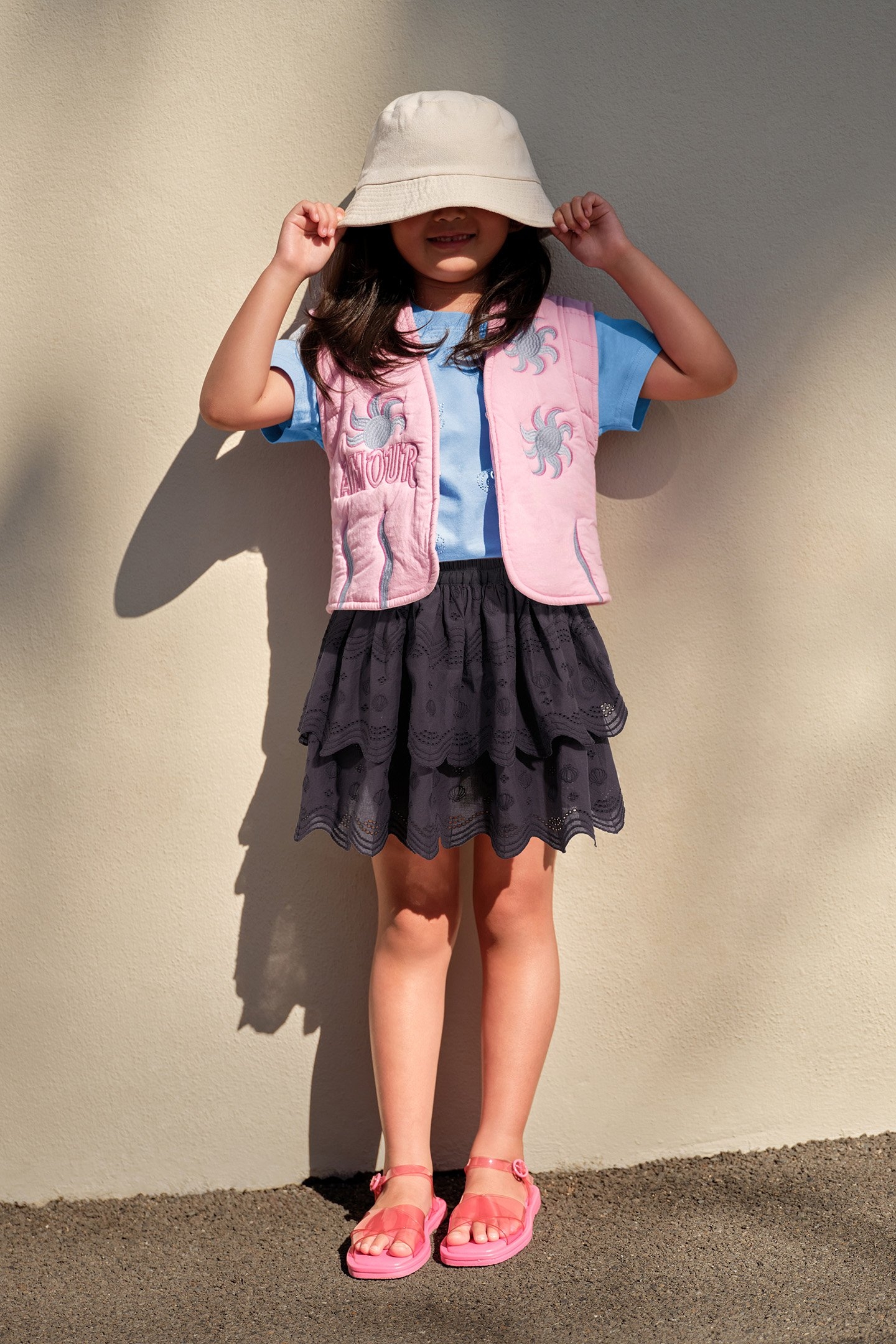 GAA-SBSLEEVELESS SUN GILET LIGHTPINK 5