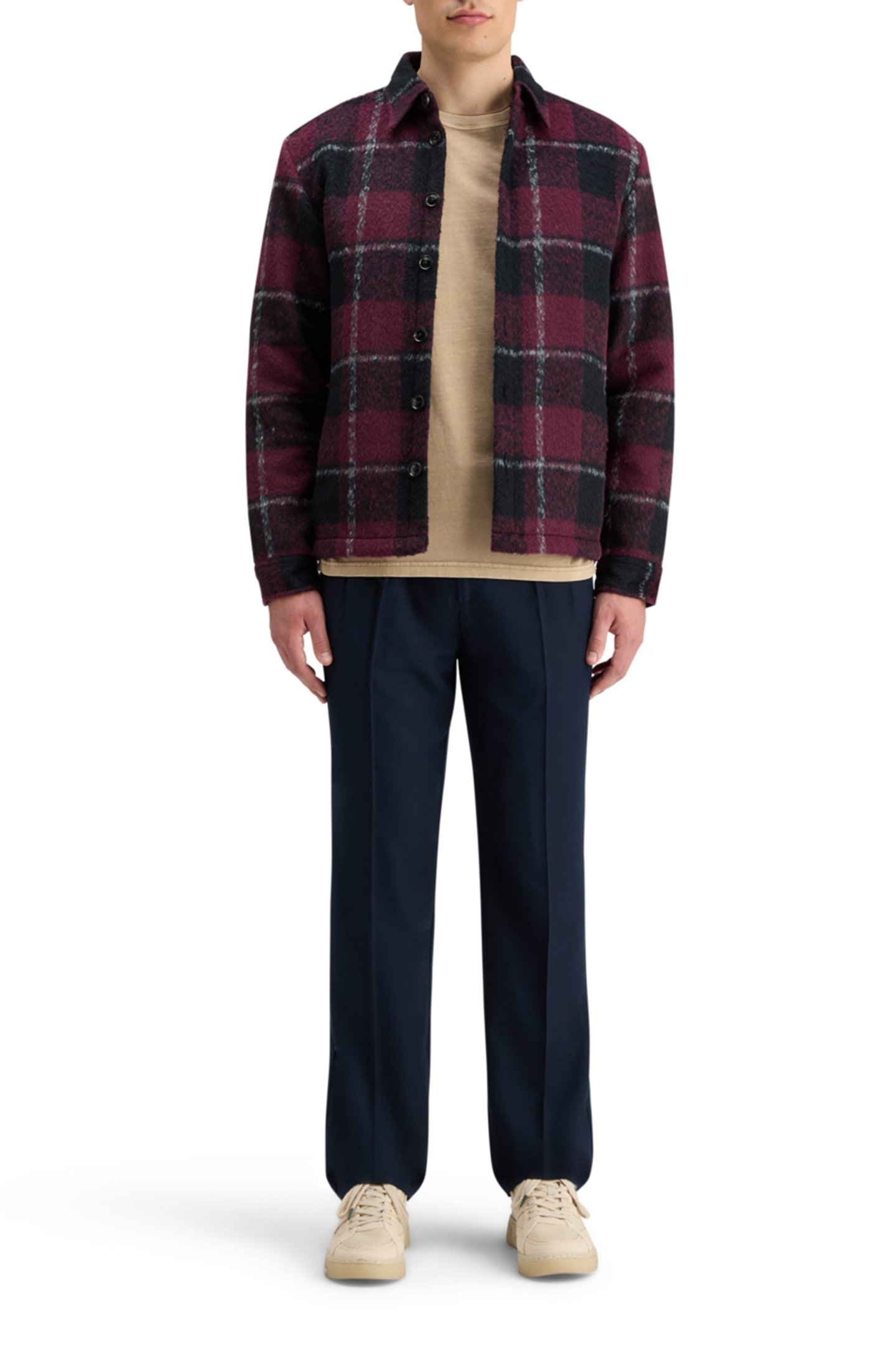 3 CROSSES PROGRAM RELAXED FIT T-SHIRT LS MOCHA 7