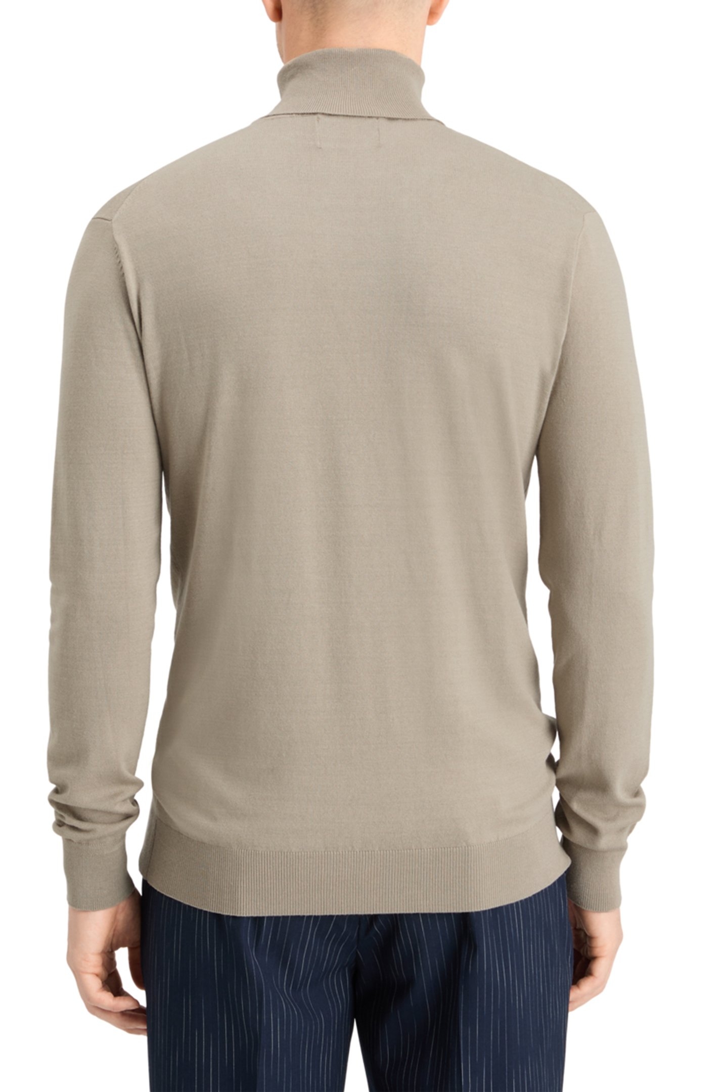 TURTLENECK VISCOSE SWEATER MOCHA 2