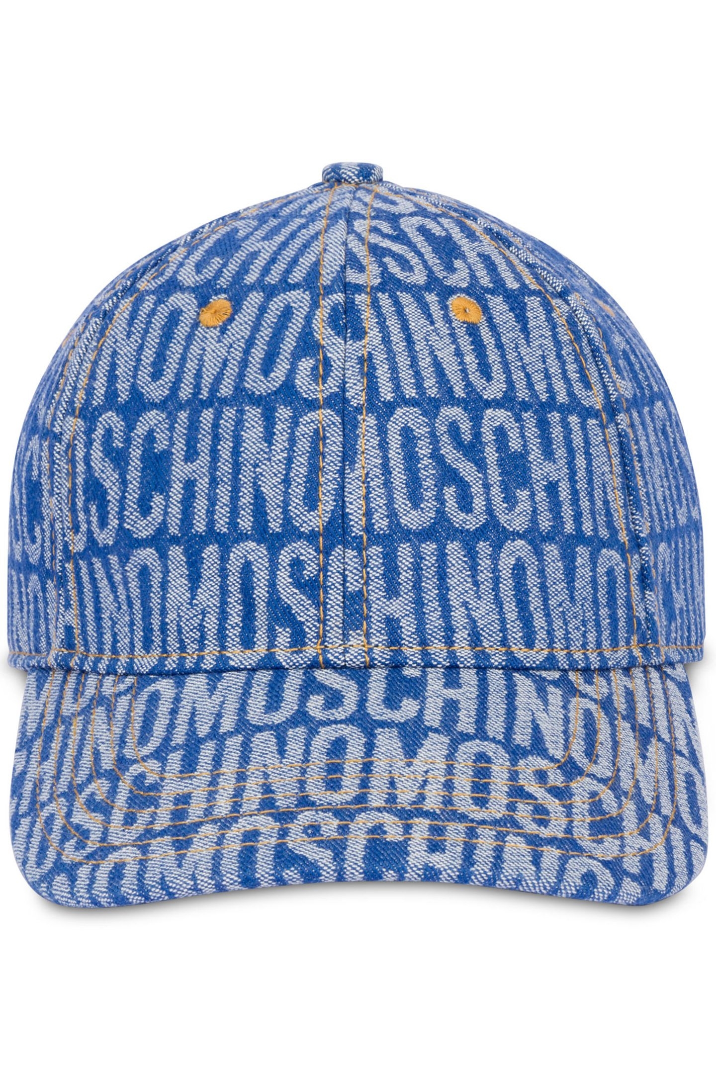 ALLOVER LOGO DENIM HAT BLUE 2