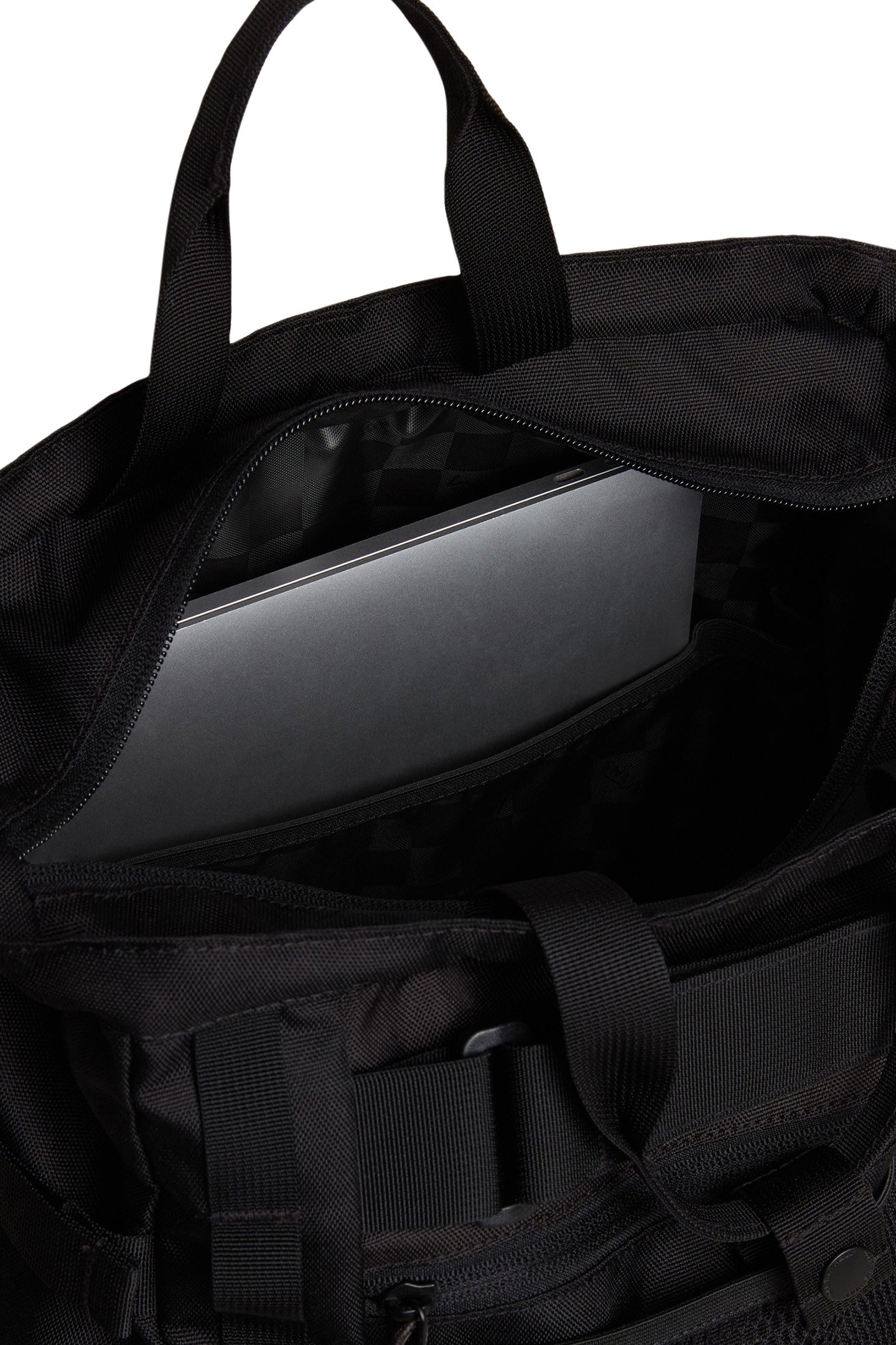 SHERWIN TOTE BACKPACK BLACK 5