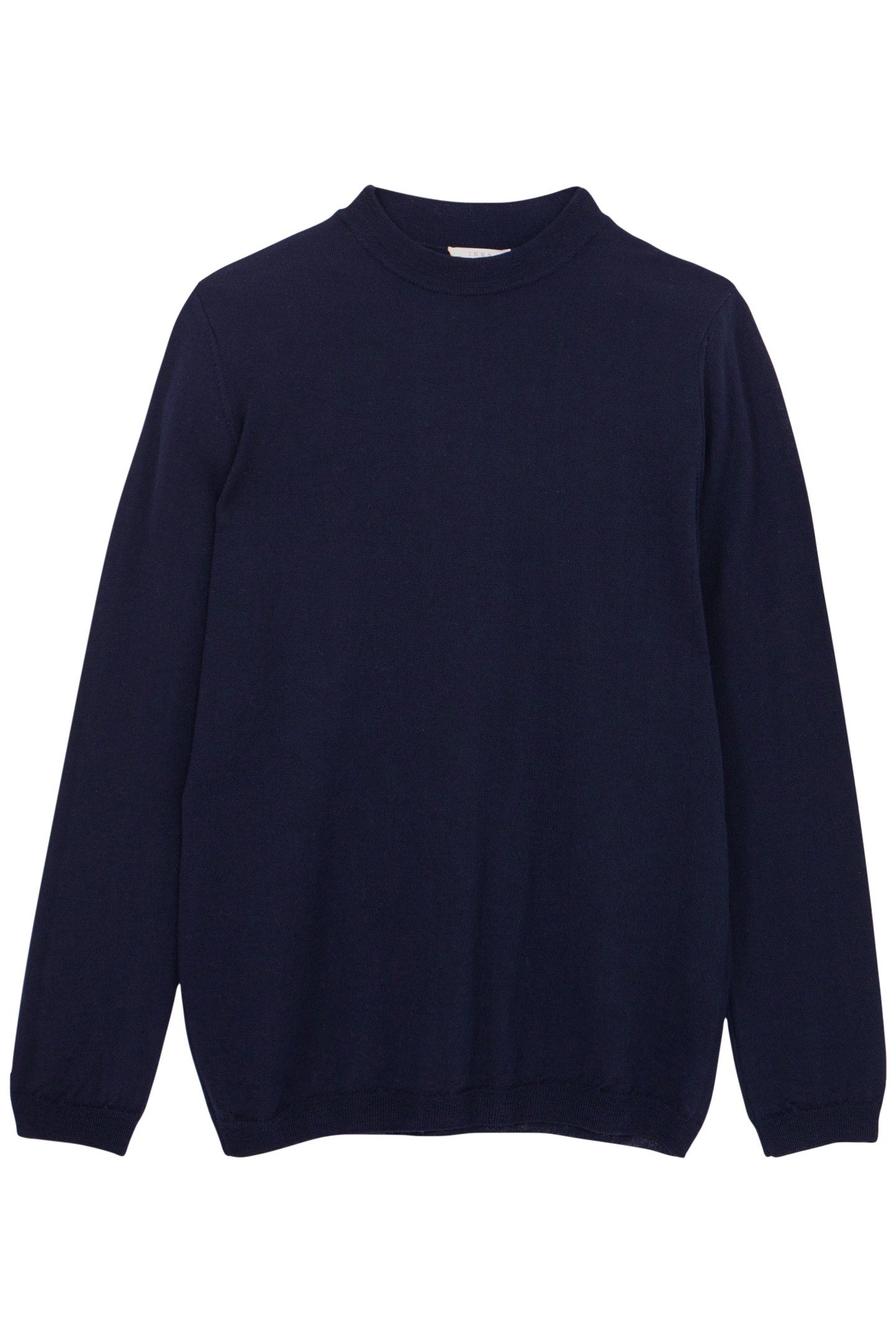 NAVY CREW NECK SWEATER 4