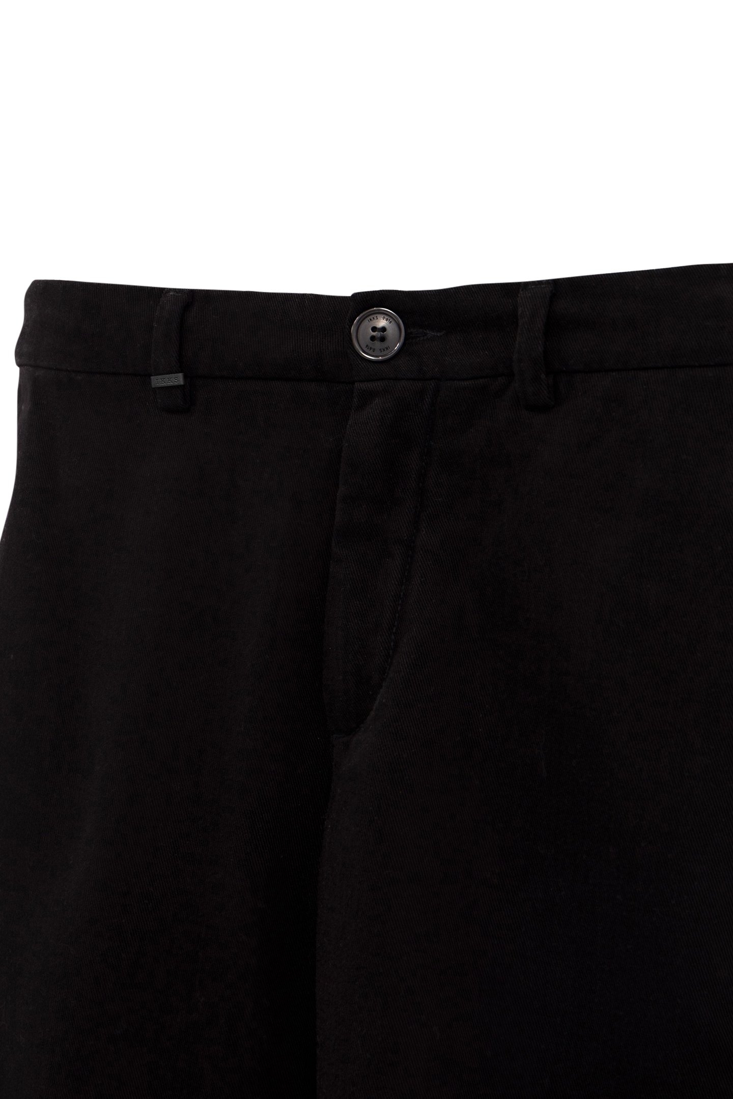 BLACK SLIM CHINO PANTS 5