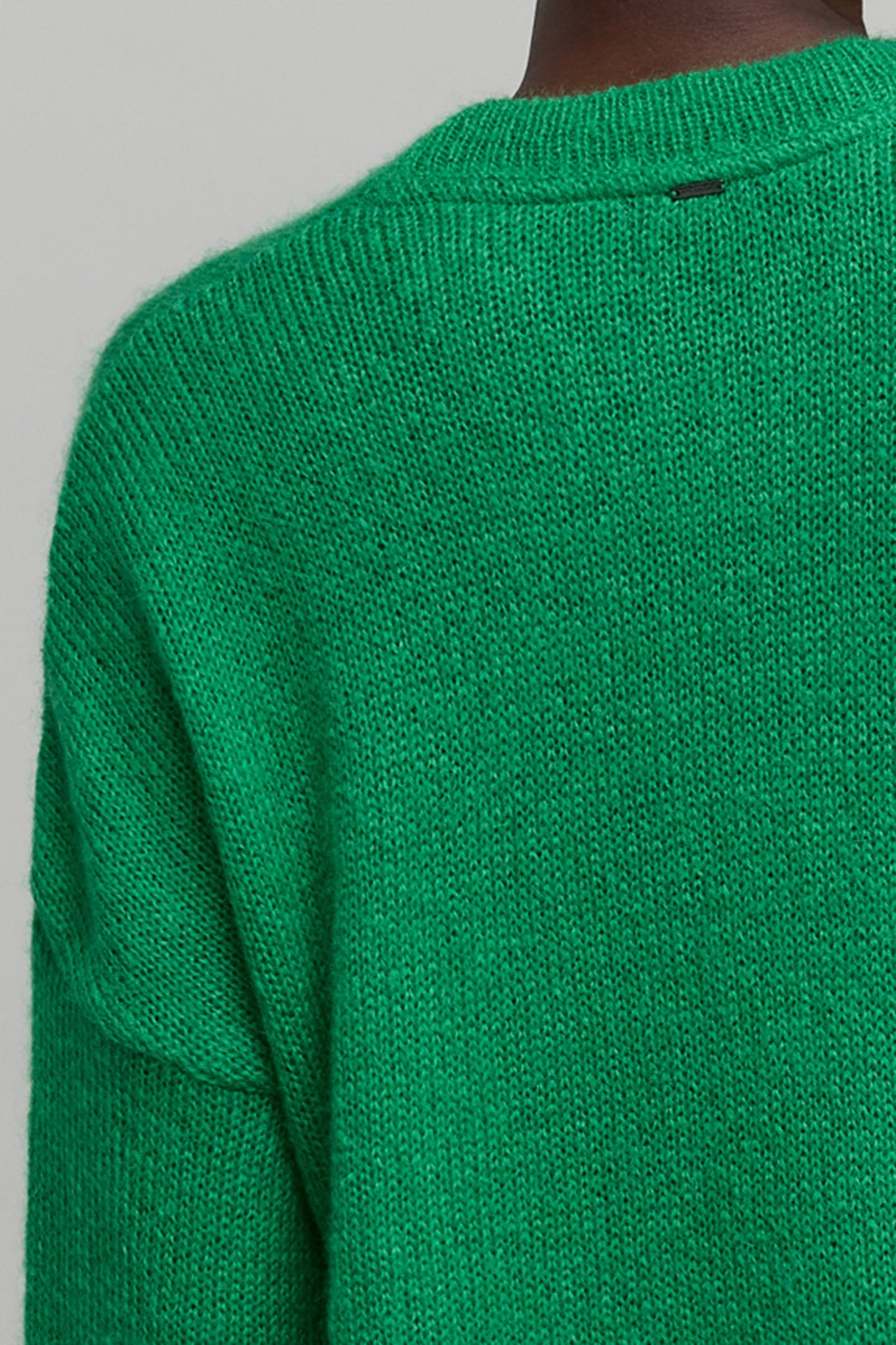 GREEN PRE-KNIT OVERSIZE SWEATER 6