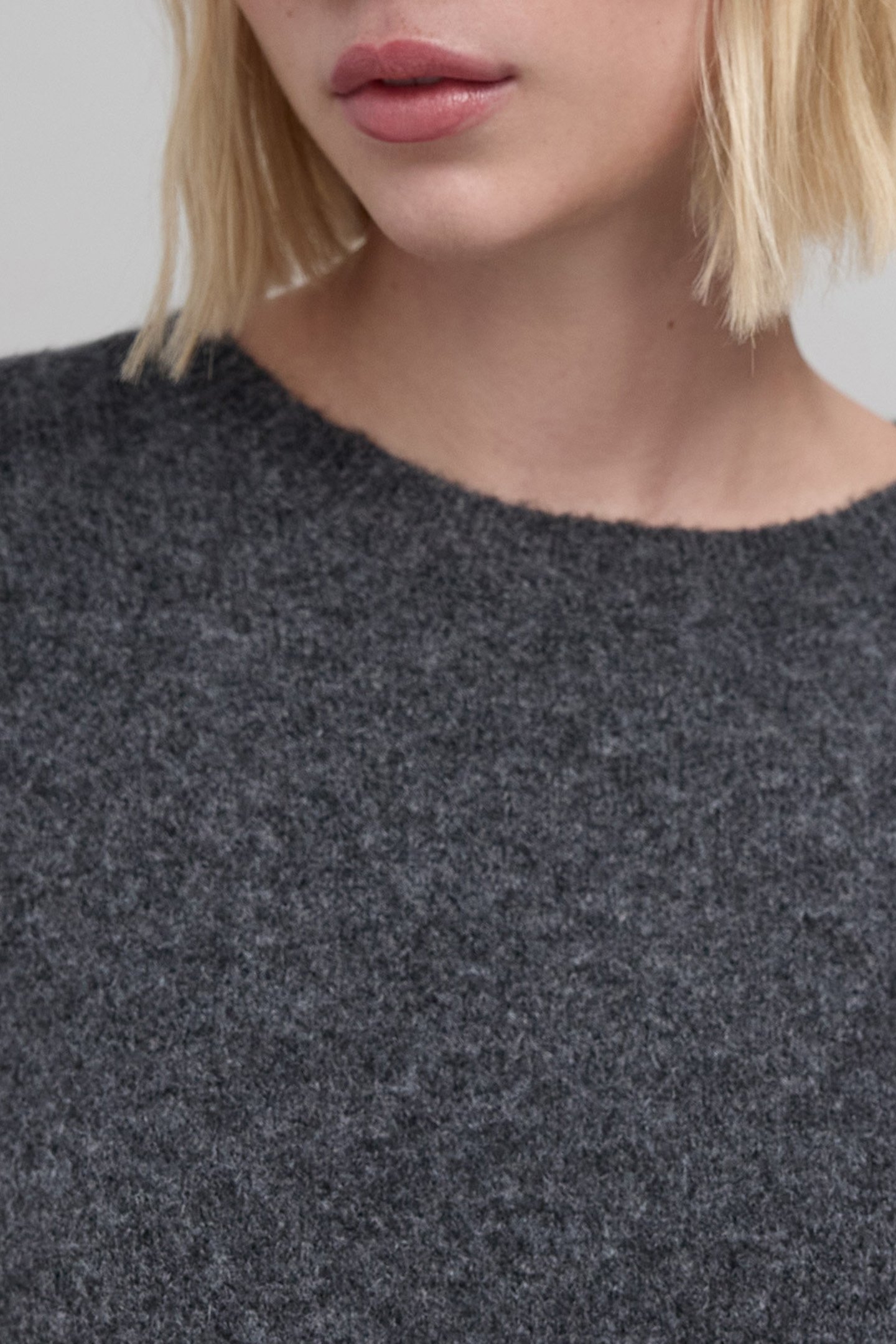 BLACK KNIT MAXI SWEATER DRESS WITH STUDS ON BACK 6