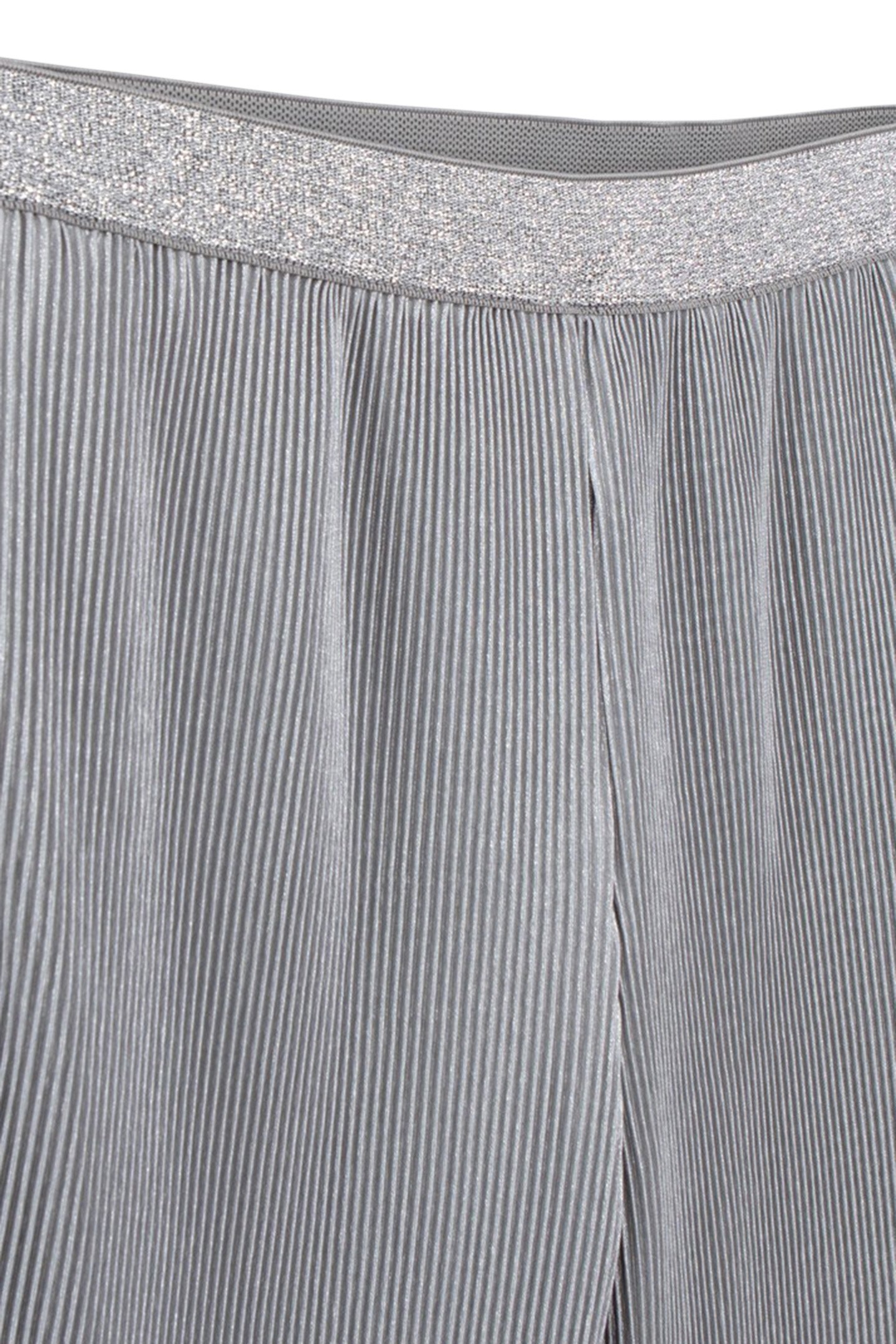 GIRLS’ SILVERY PLEATED WIDE-LEG TROUSERS 4