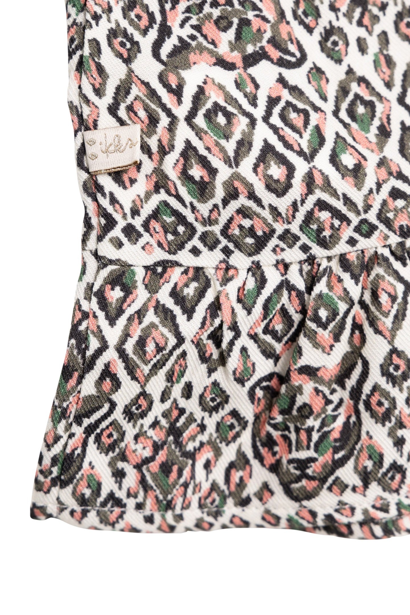 ECRU DRESS LENZING™ ECOVERO™ ETHNIC BABY GIRL 4