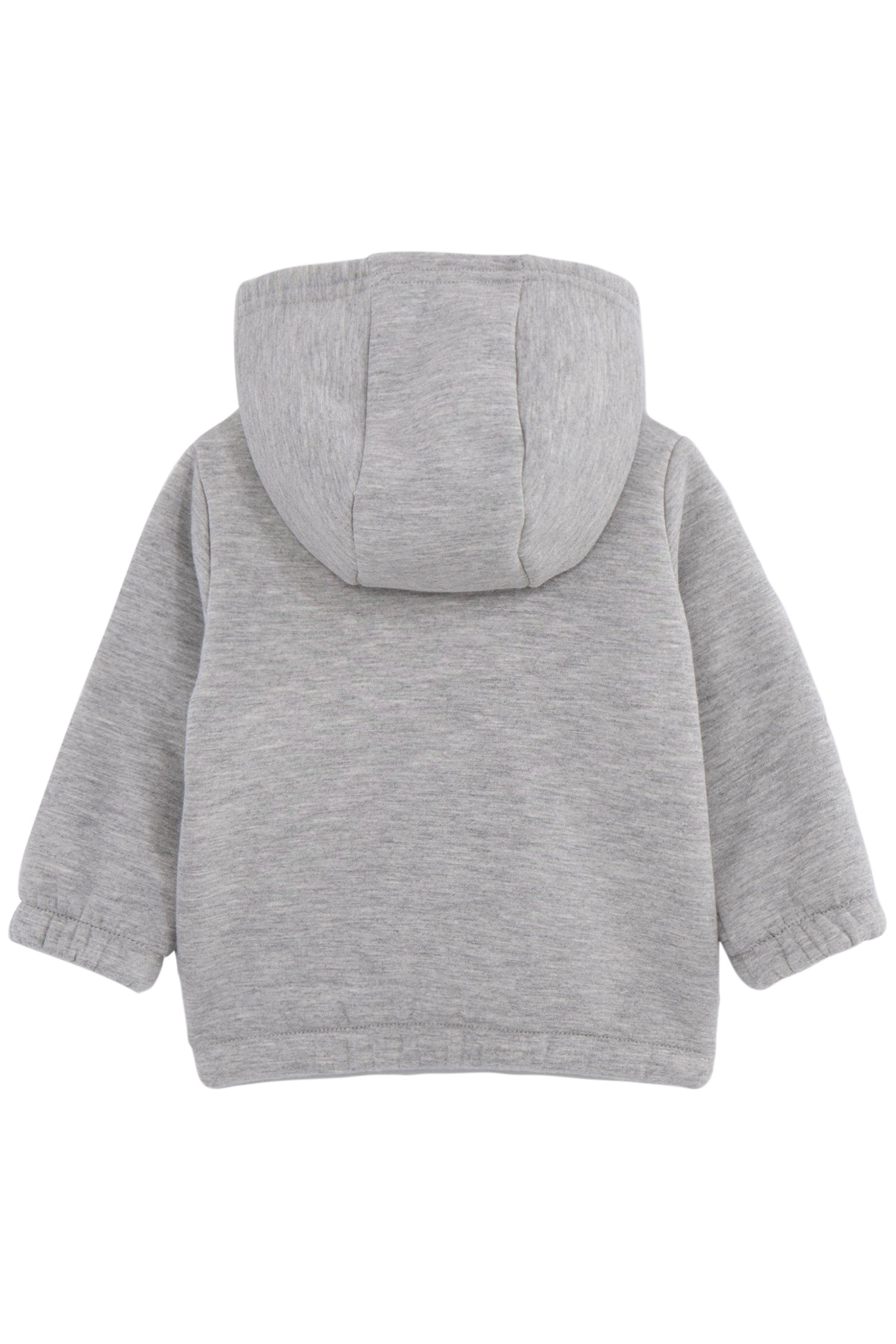 BABY BOY GREY MAXI EMBROIDERED FURRY SWEATSHIRT 2