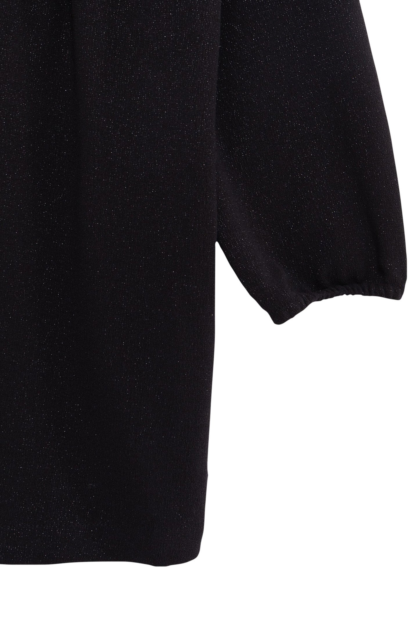 GIRL'S BLACK SEQUINED EMBROIDERED HEART DRESS 6