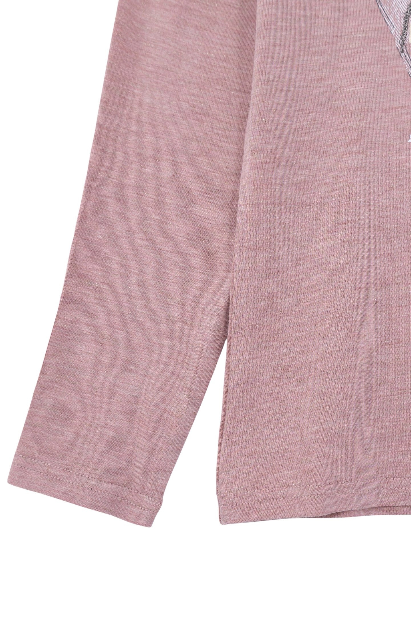 PINK GLITTER T-SHIRT TENNIS LACES EMBROIDERED GIRL 4