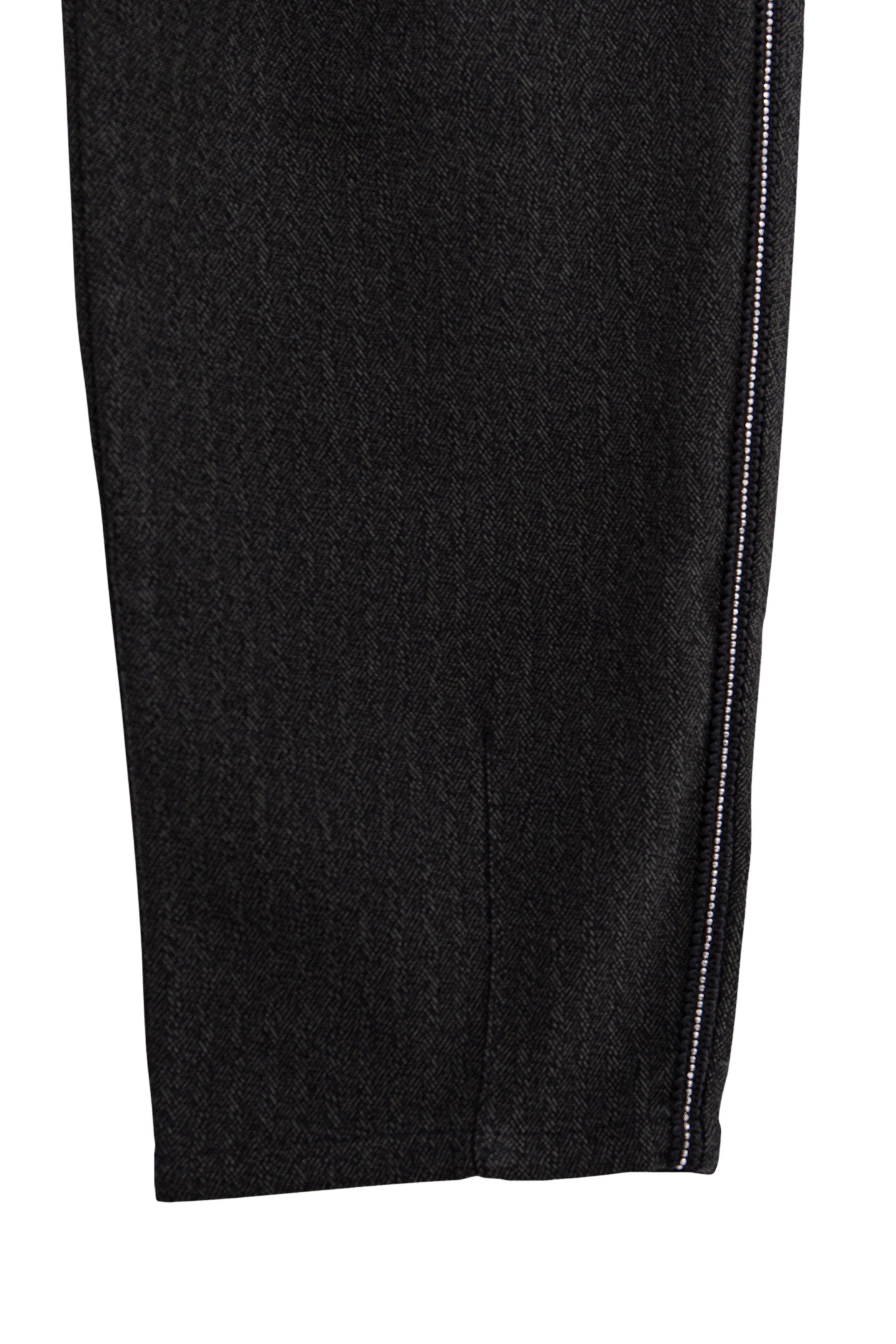 GIRL'S BLACK FAUX-UNI JEWEL-RIBBON PANTS 4