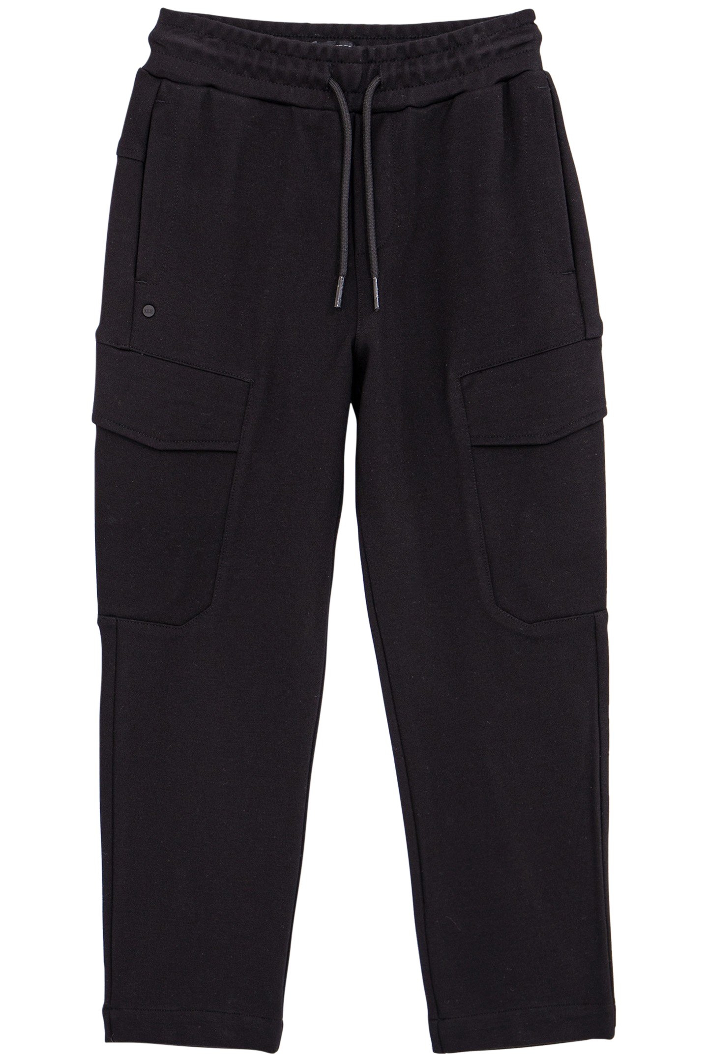 LOOSE BLACK BATTLE SPIRIT JOGGING SUIT FOR BOYS 1